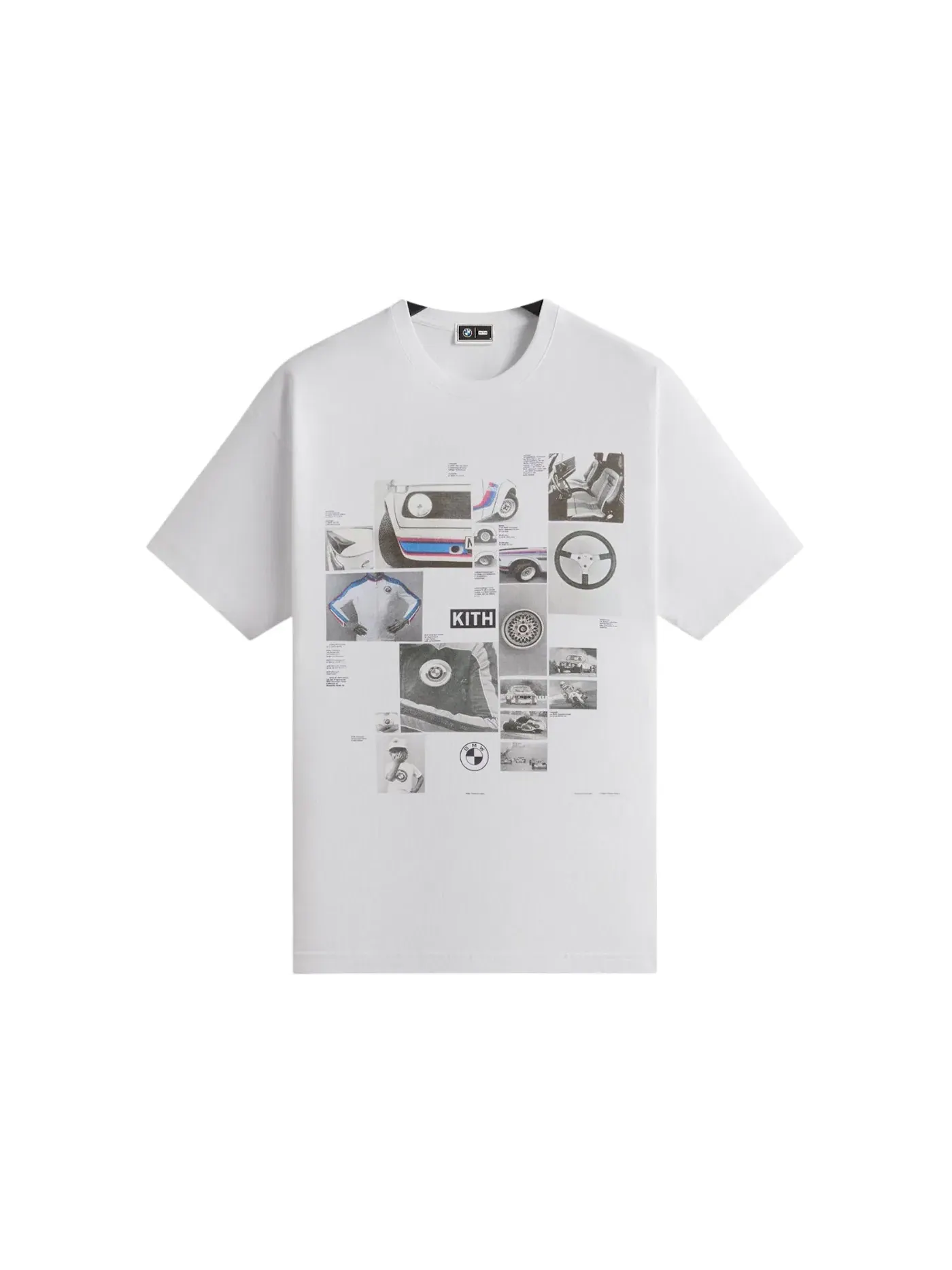 Мужская футболка с принтом Vintage Tee Kith — изображение 1 из 2, белый