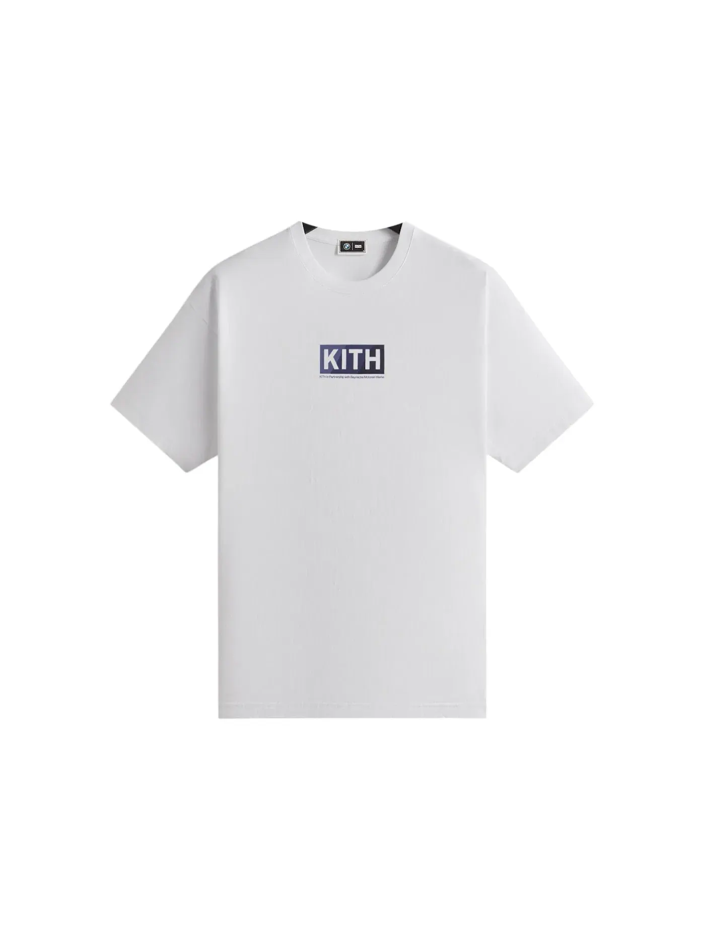 Мужская футболка с принтом Kith x BMW Technoviolet Vintage Tee — изображение 1 из 2, белый