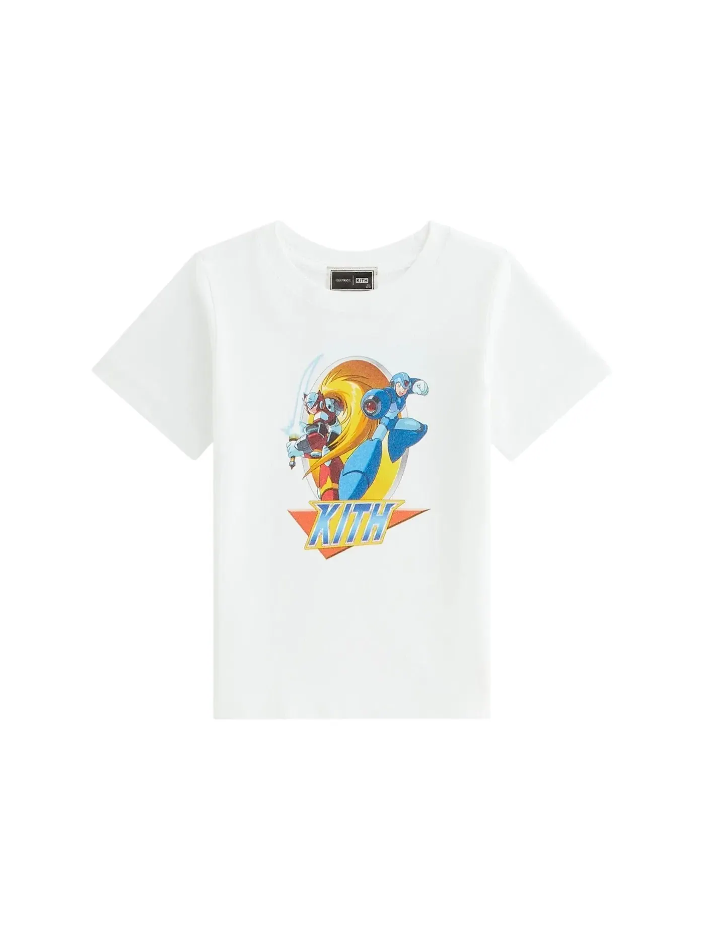 Детское футболка с принтом Mega Man Vintage Tee Kith — изображение 1 из 2, белый