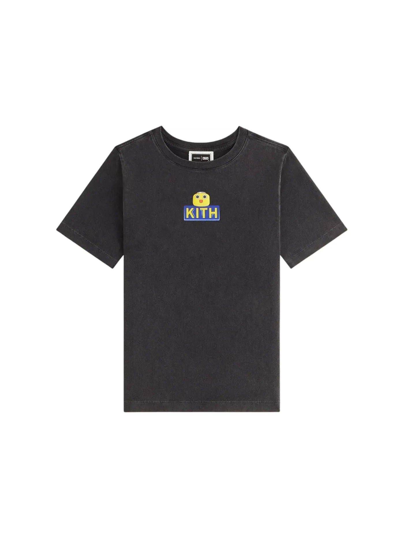 Детская футболка с принтом Kith x Capcom Kids Servbot Vintage Tee — изображение 1 из 2, черный