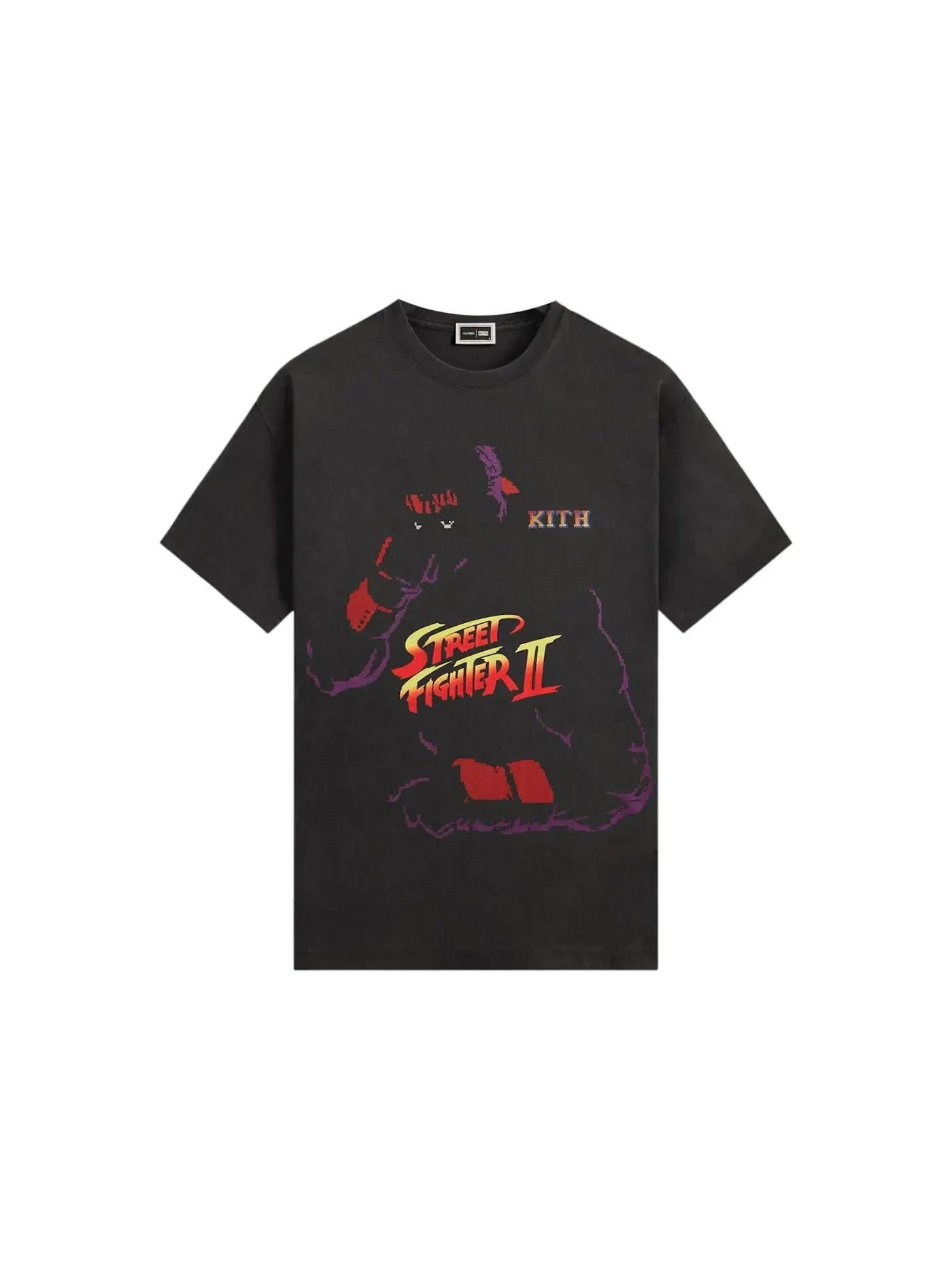 Мужская футболка с вышивкой Ryu Needle Point Kith — изображение 1 из 2, черный