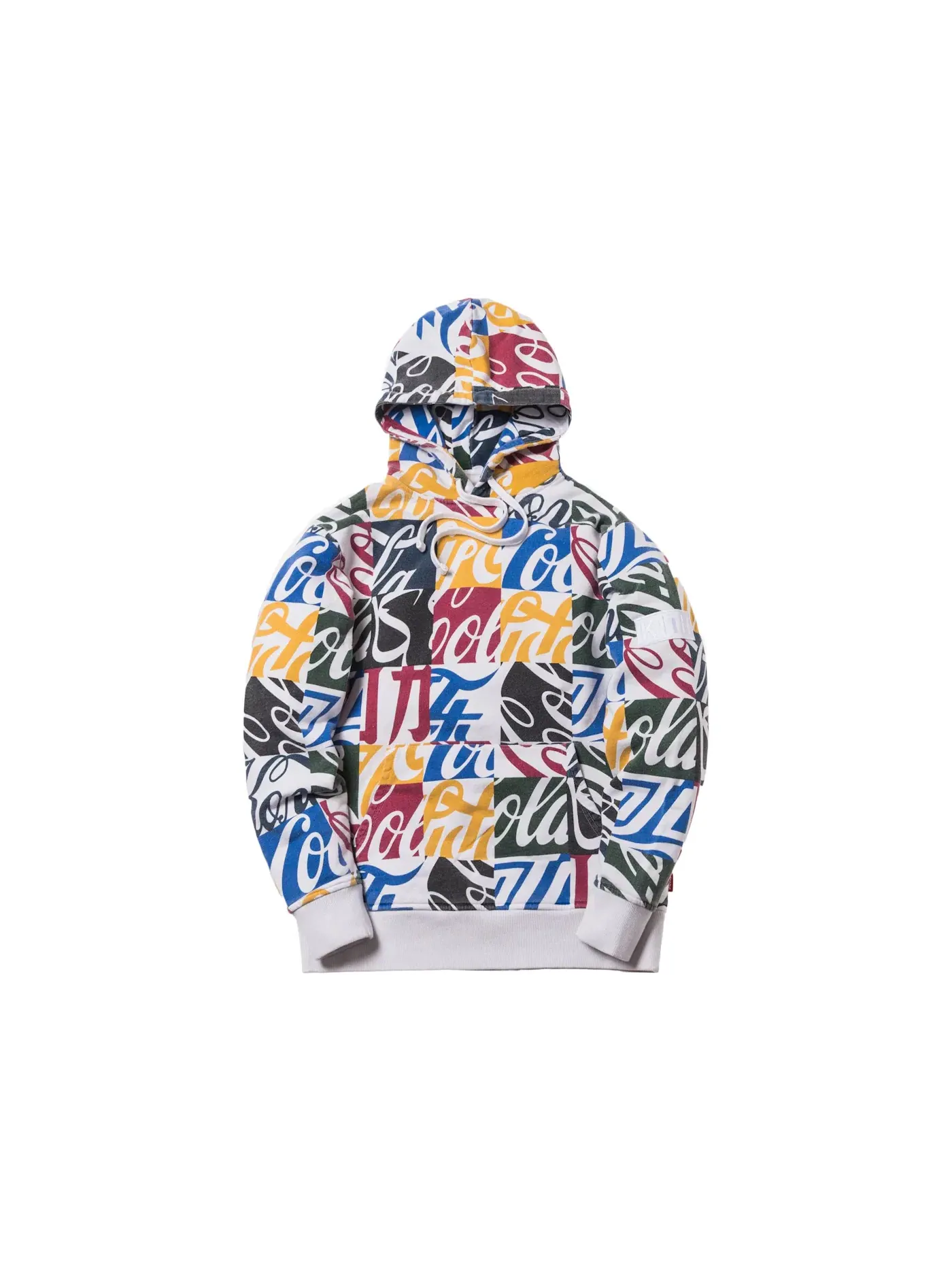 Мужской худи с принтом Kith x Coca-Cola Cubed Global Hoodie Multi — изображение 1 из 2