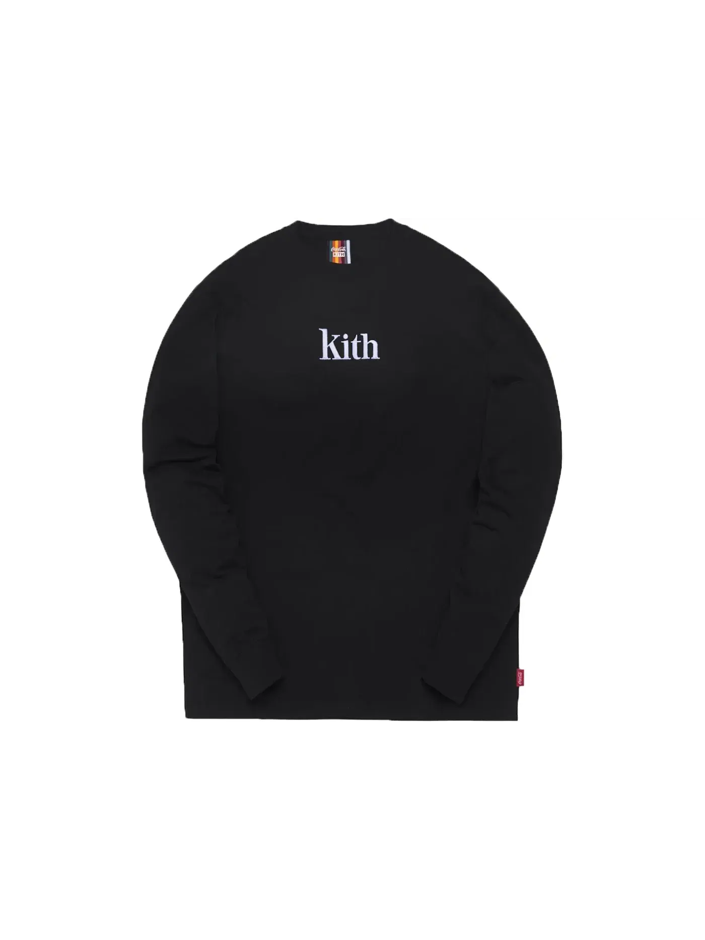 Мужская футболка с длинным рукавом Kith x Coca-Cola Enjoy Bottle L/S Tee — изображение 1 из 1, черный