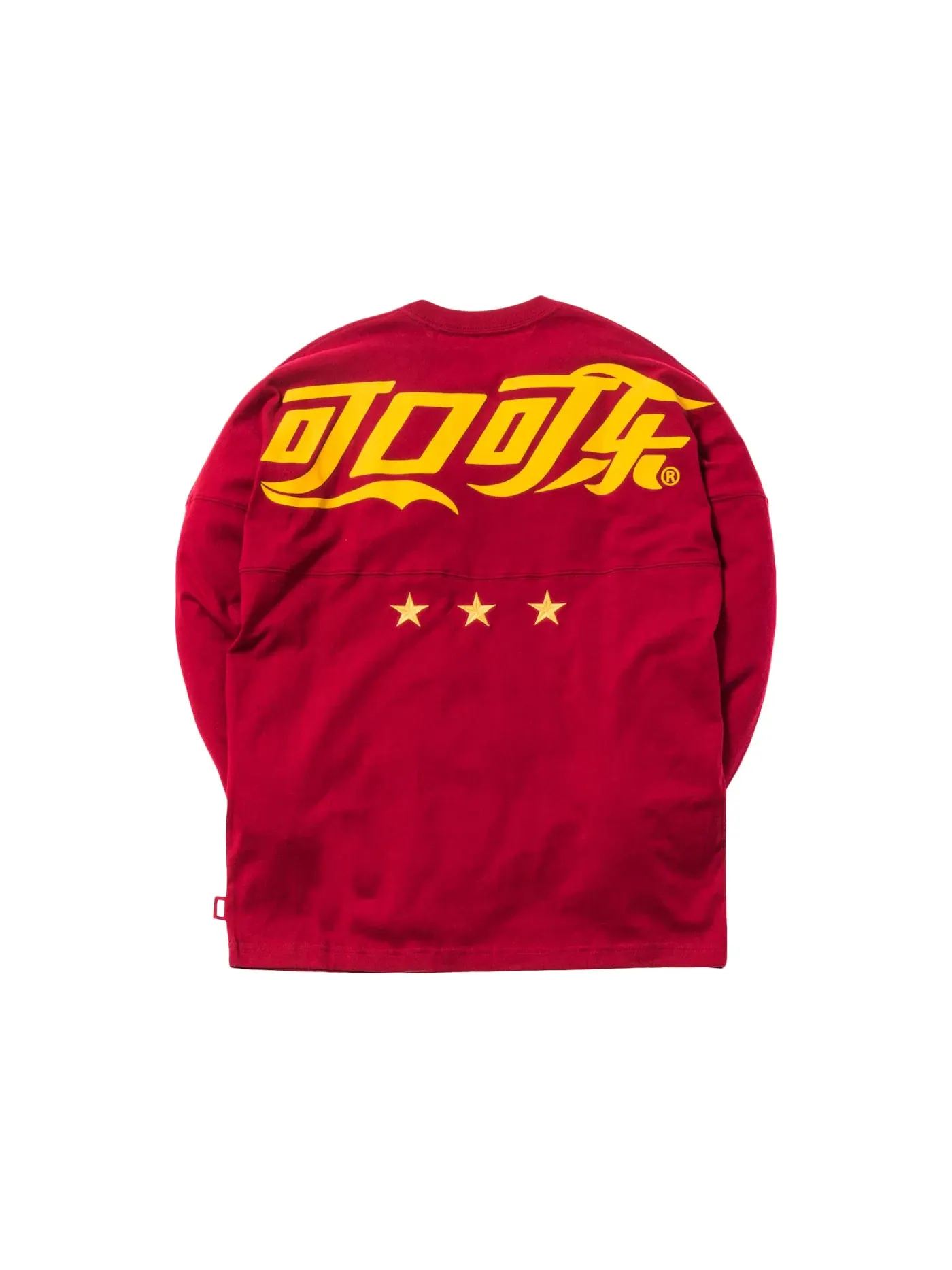 Мужская футболка с длинным рукавом Kith x Coca-Cola Global L/S Tee — изображение 2 из 2, красный