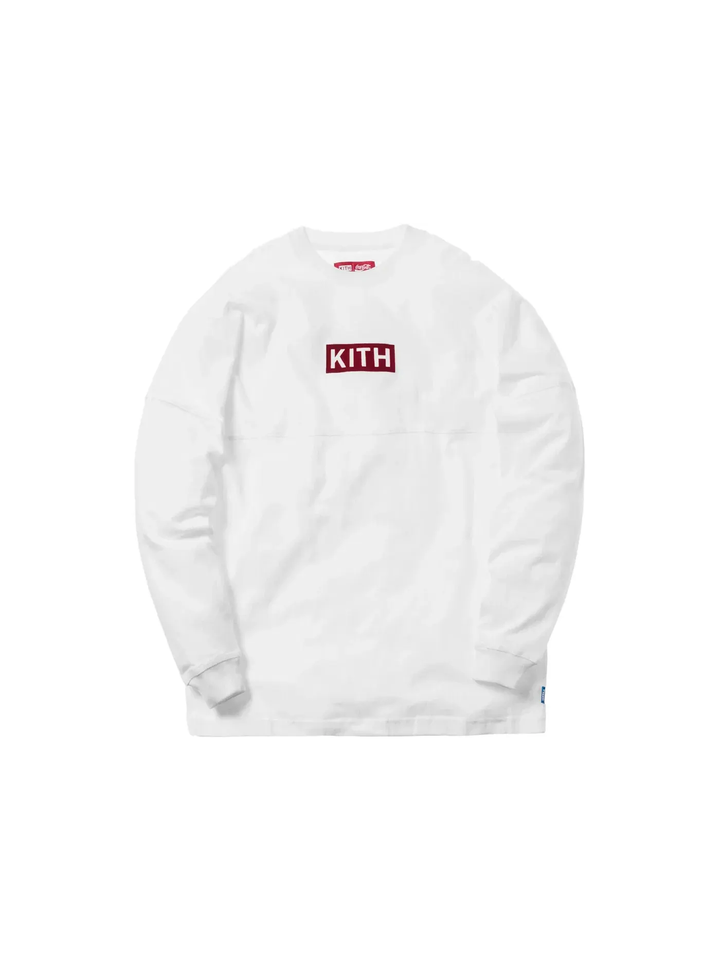 Мужская футболка с длинным рукавом Kith x Coca-Cola Global L/S Tee — изображение 1 из 2, белый