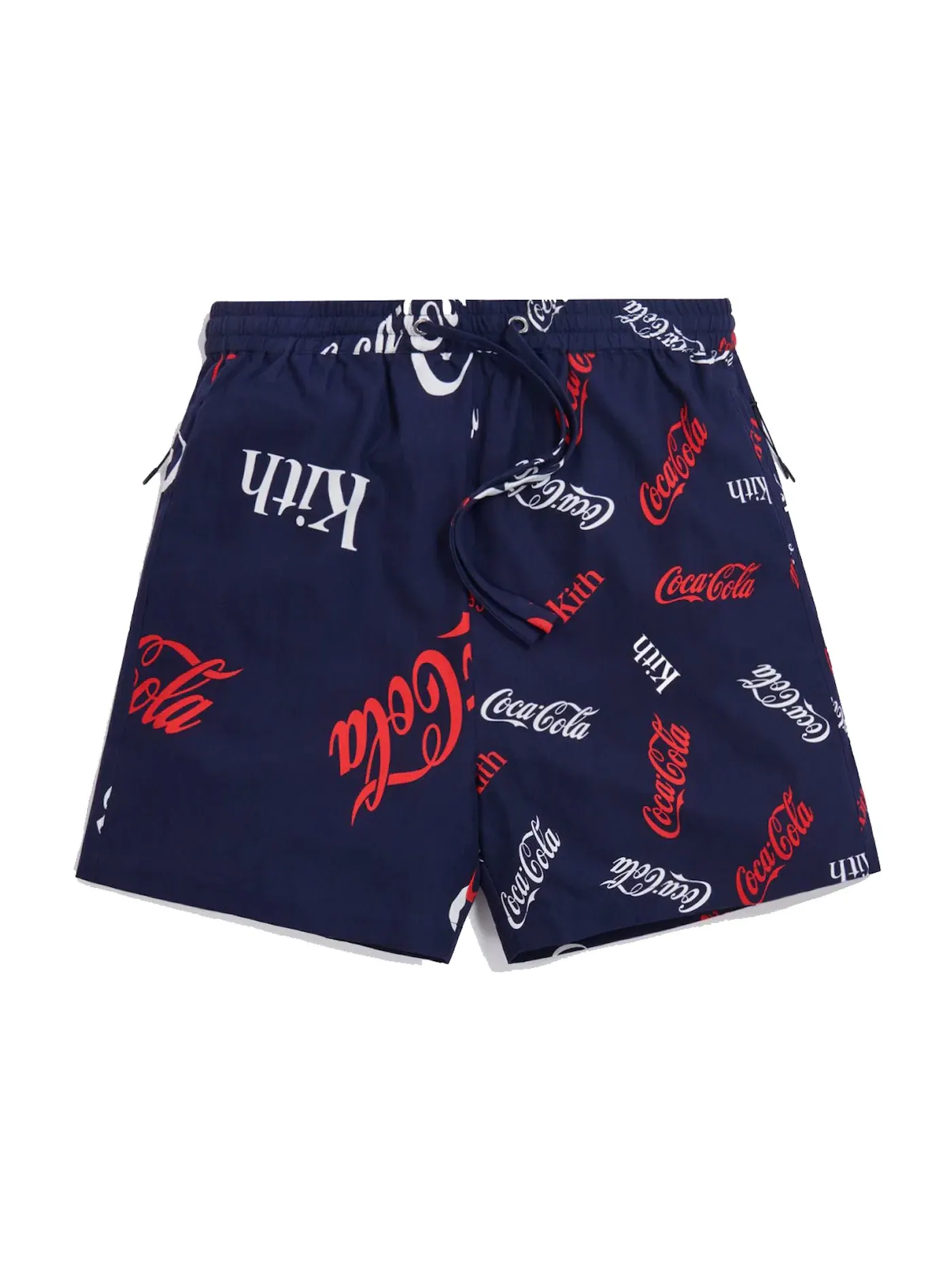 Мужские шорты с принтом Kith x Coca-Cola Short Kith — изображение 1 из 2, темно-синий