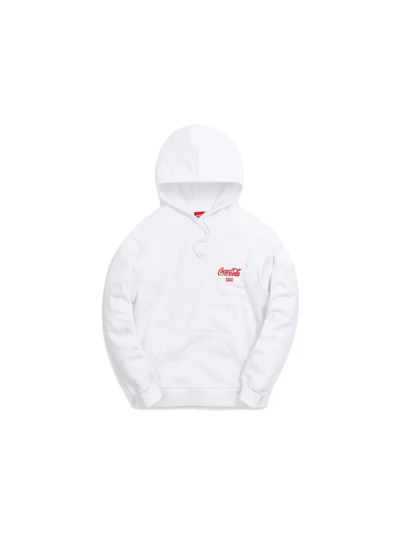 Мужской худи с принтом Kith x Coca-Cola Ribbon Logo Hoodie Kith — изображение 1 из 2, белый
