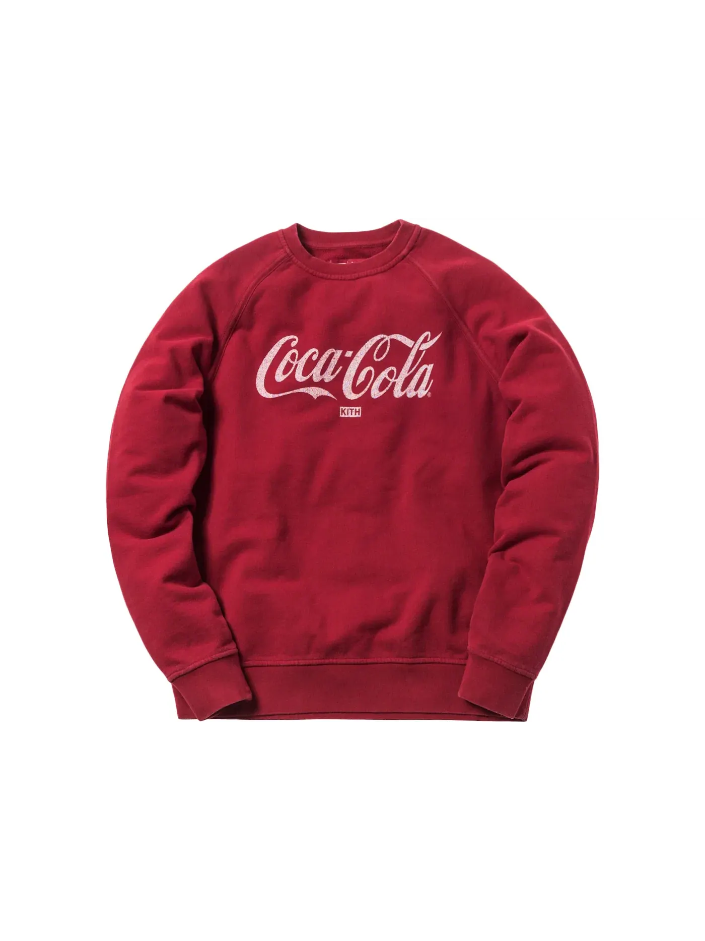 Мужской свитшот-регби с принтом Kith x Coca-Cola Crewneck — изображение 1 из 1, красный