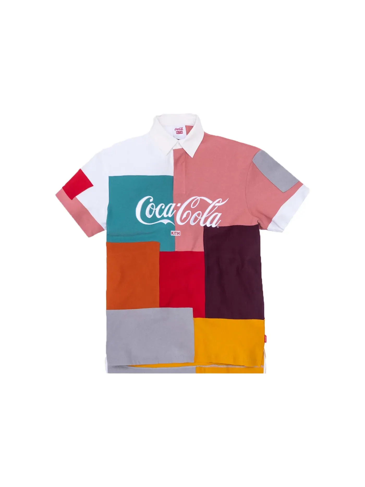 Мужская футболка с длинным рукавом Kith x Coca-Cola Rugby S/S Multi — изображение 1 из 1
