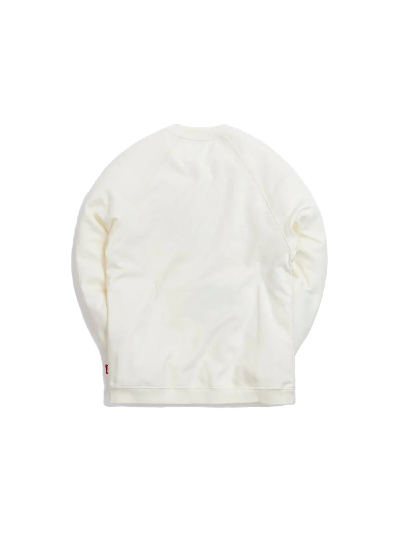 Мужской свитшот с полосатым принтом Kith x Coca-Cola Striped Crewneck Ivory — изображение 2 из 2, белый