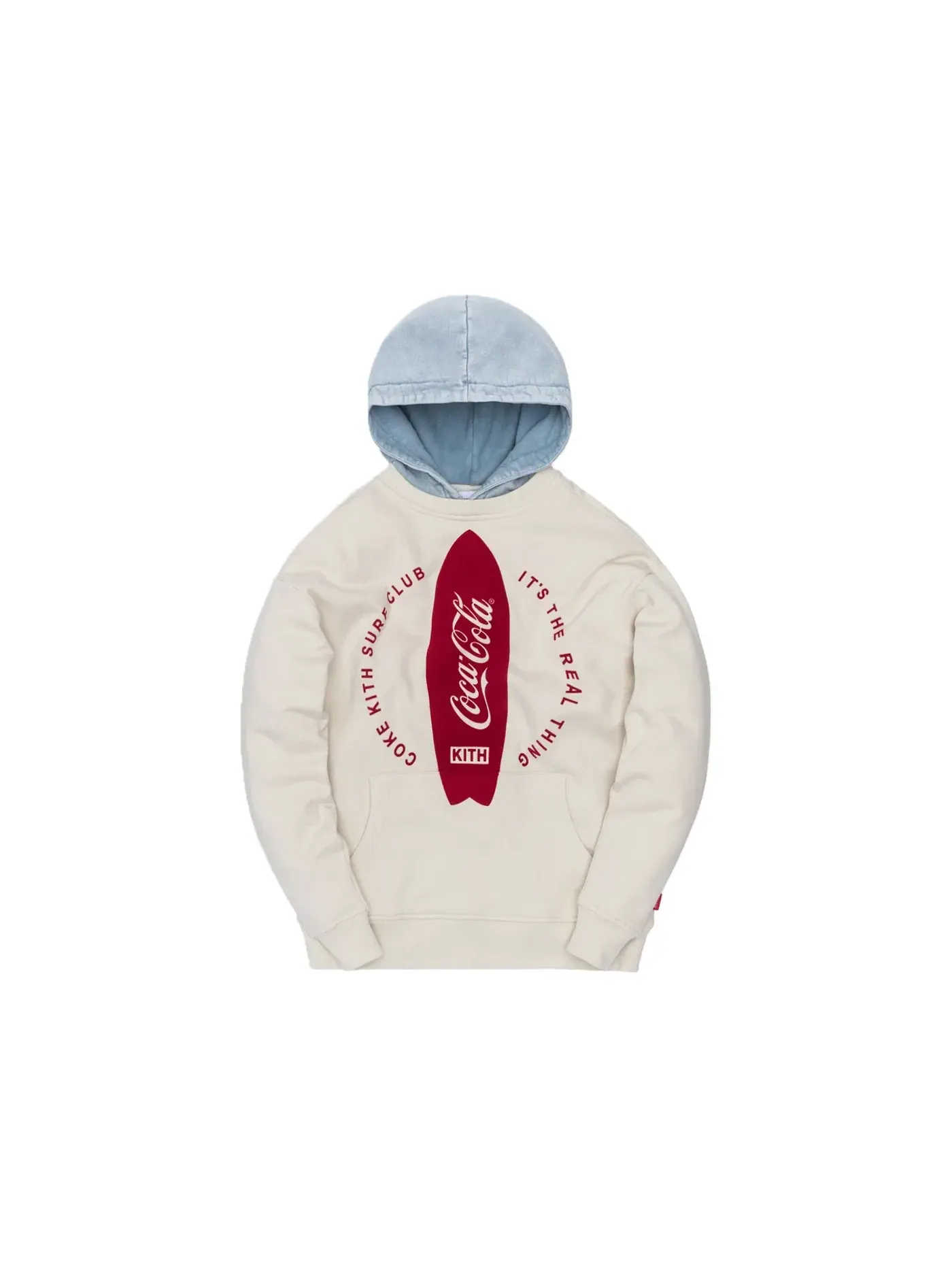 Мужская худи Kith x Coca-Cola Surfboard Williams II Hoodie — изображение 1 из 1, серый
