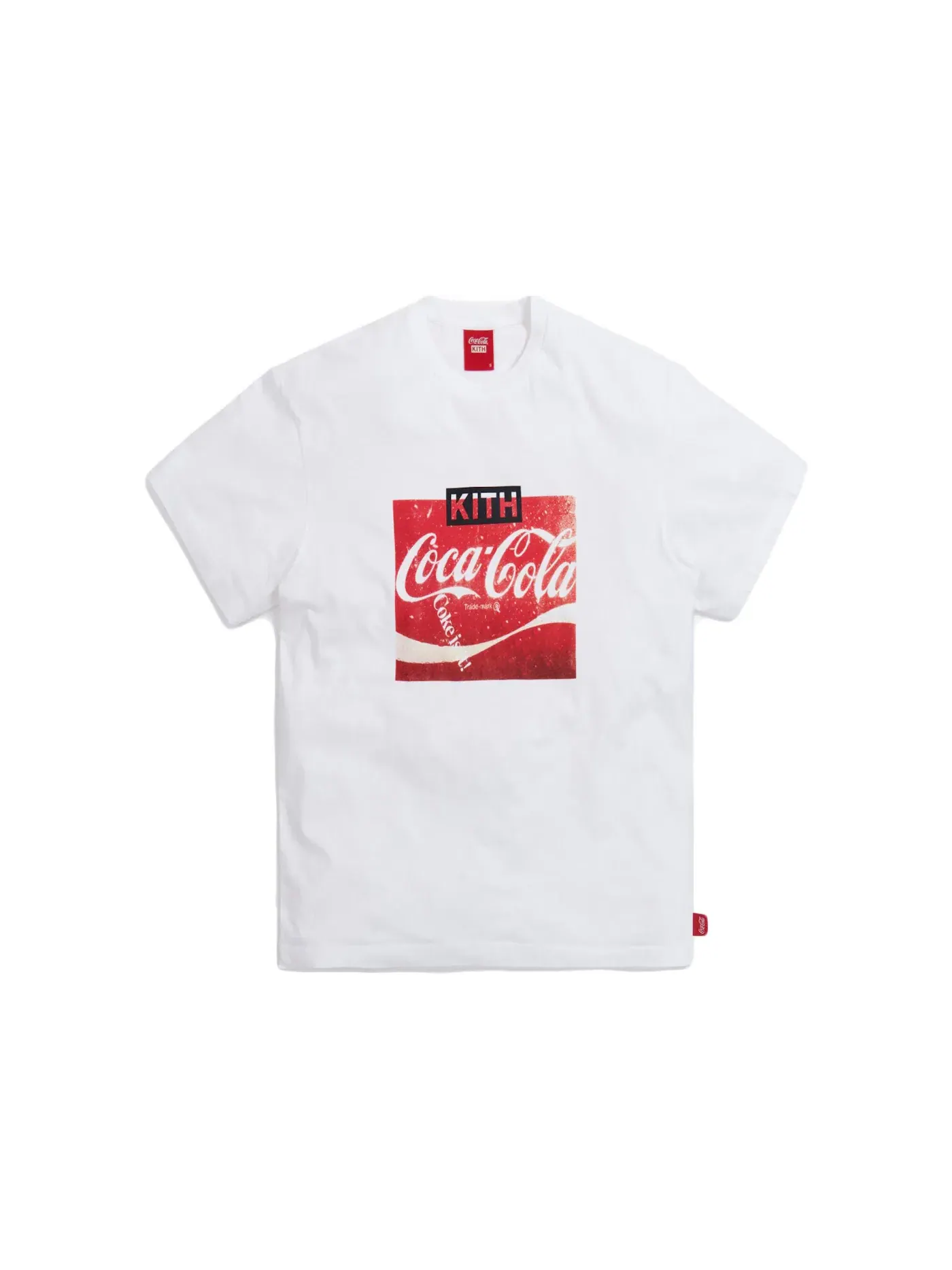 Мужская футболка с принтом Kith x Coca-Cola Vintage Tee Kith — изображение 1 из 2, белый