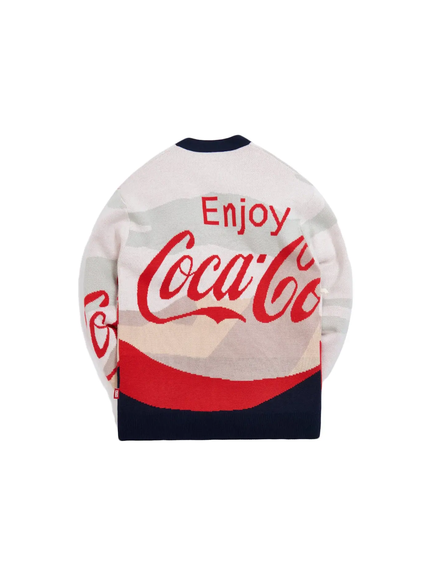 Мужской кардиган с принтом Kith x Coca-Cola x Mitchell & Ness Coke Mountains Cardigan — изображение 2 из 2, мульти