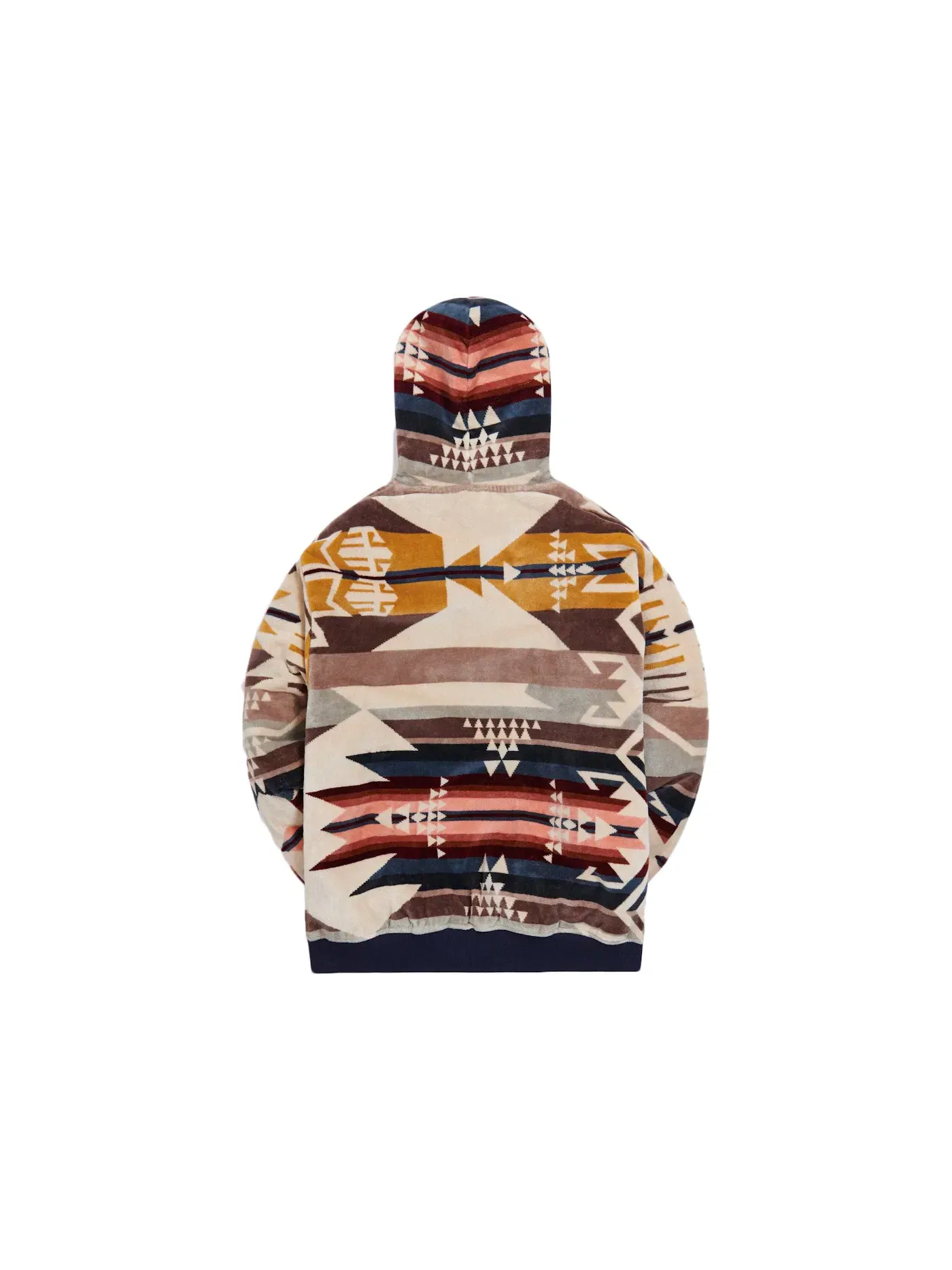 Мужская худи с принтом Kith x Coca-Cola x Pendleton Terry Williams 3 Hoodie Kith — изображение 2 из 2, слоновая кость/мульти