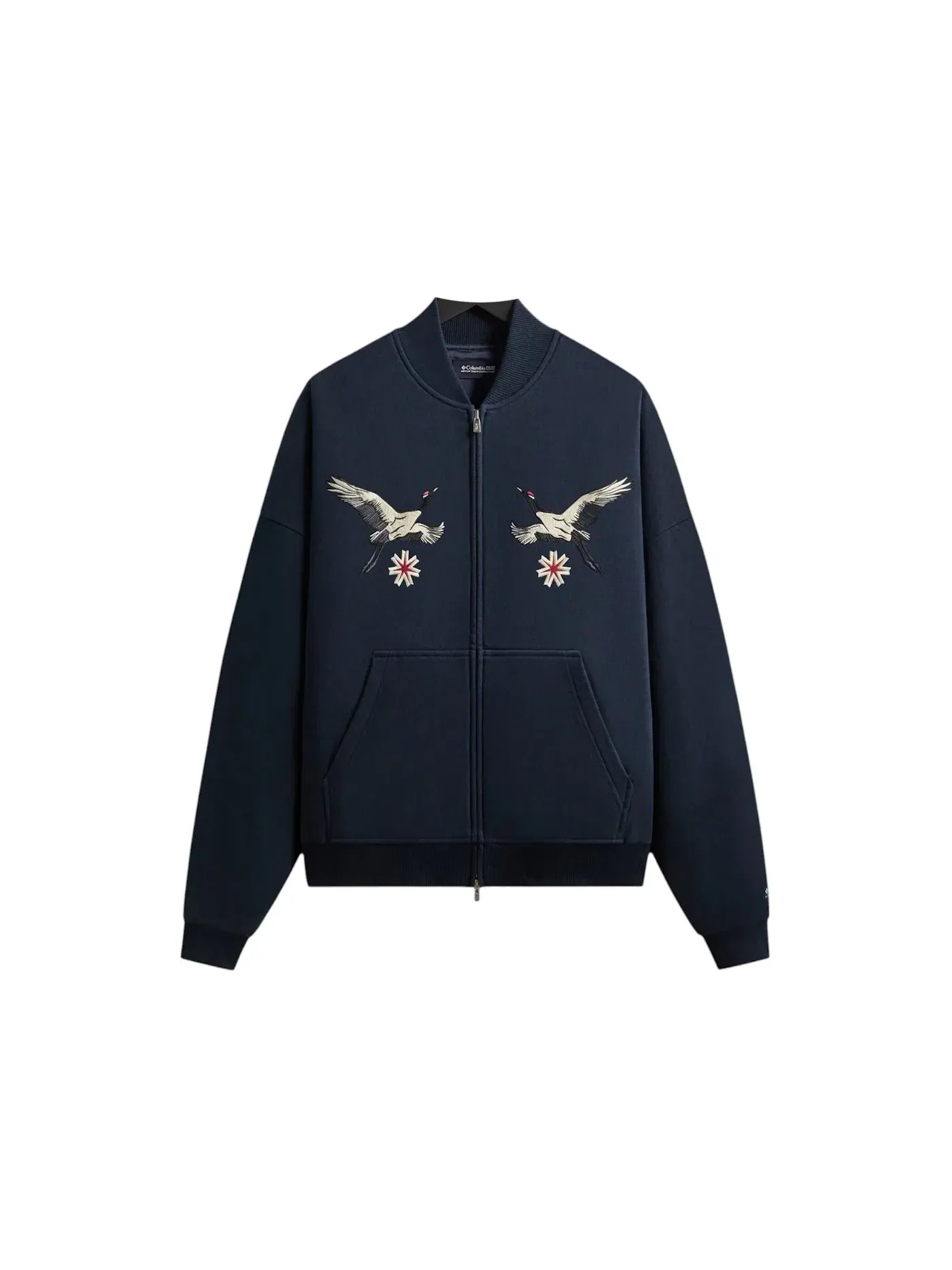 Унисекс куртка с принтом Kith x Columbia Crane Vintage Braxton Zip Up Jacket Nocturnal — изображение 1 из 2, ночной