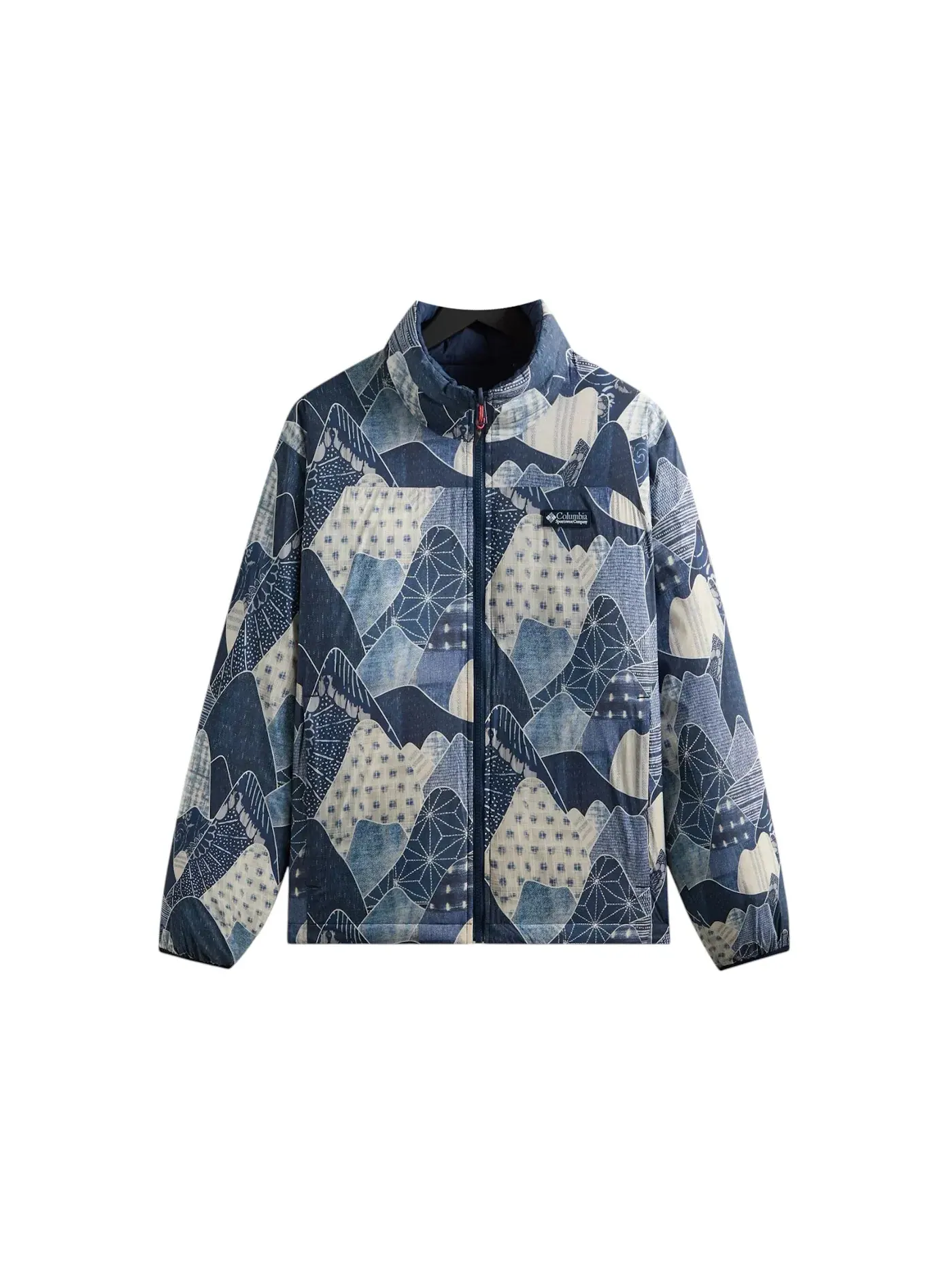 Унисекс пуховик-пуффер реверсивный Kith x Columbia Puffer, Torpedo/Nocturnal — изображение 1 из 2