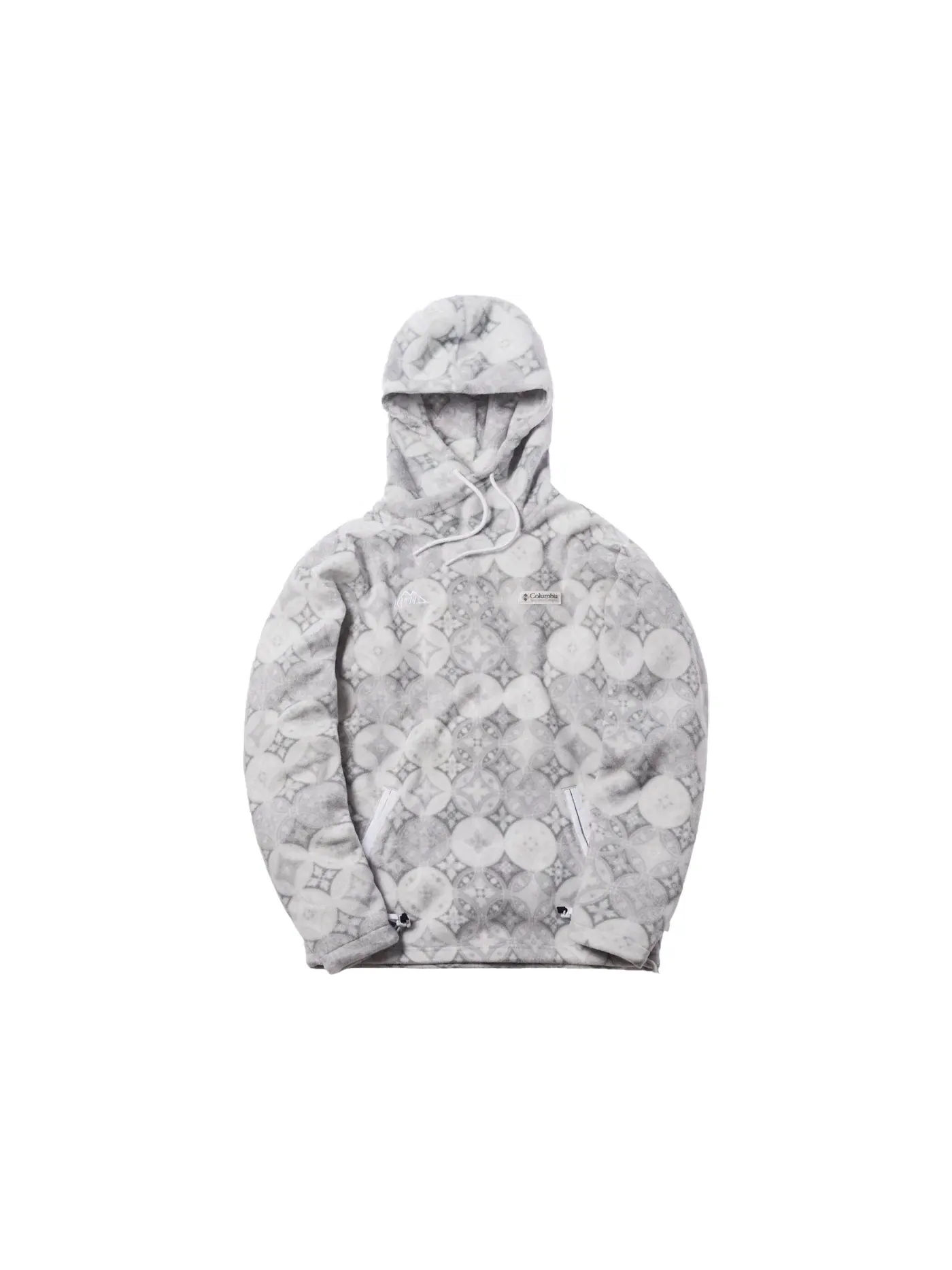Мужская флисовая худи Kith Columbia Hoodie — изображение 1 из 1, серый