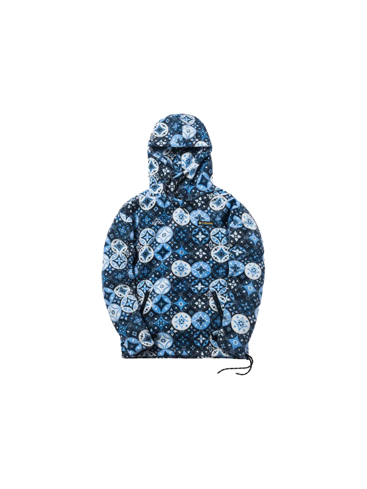 Мужская флисовая худи Kith x Columbia — изображение 1 из 1, синий