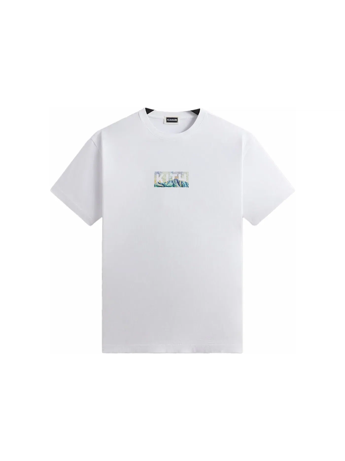 Мужская футболка с принтом Kith x Columbia Lake Tahoe Classic Logo Tee — изображение 1 из 2, белый