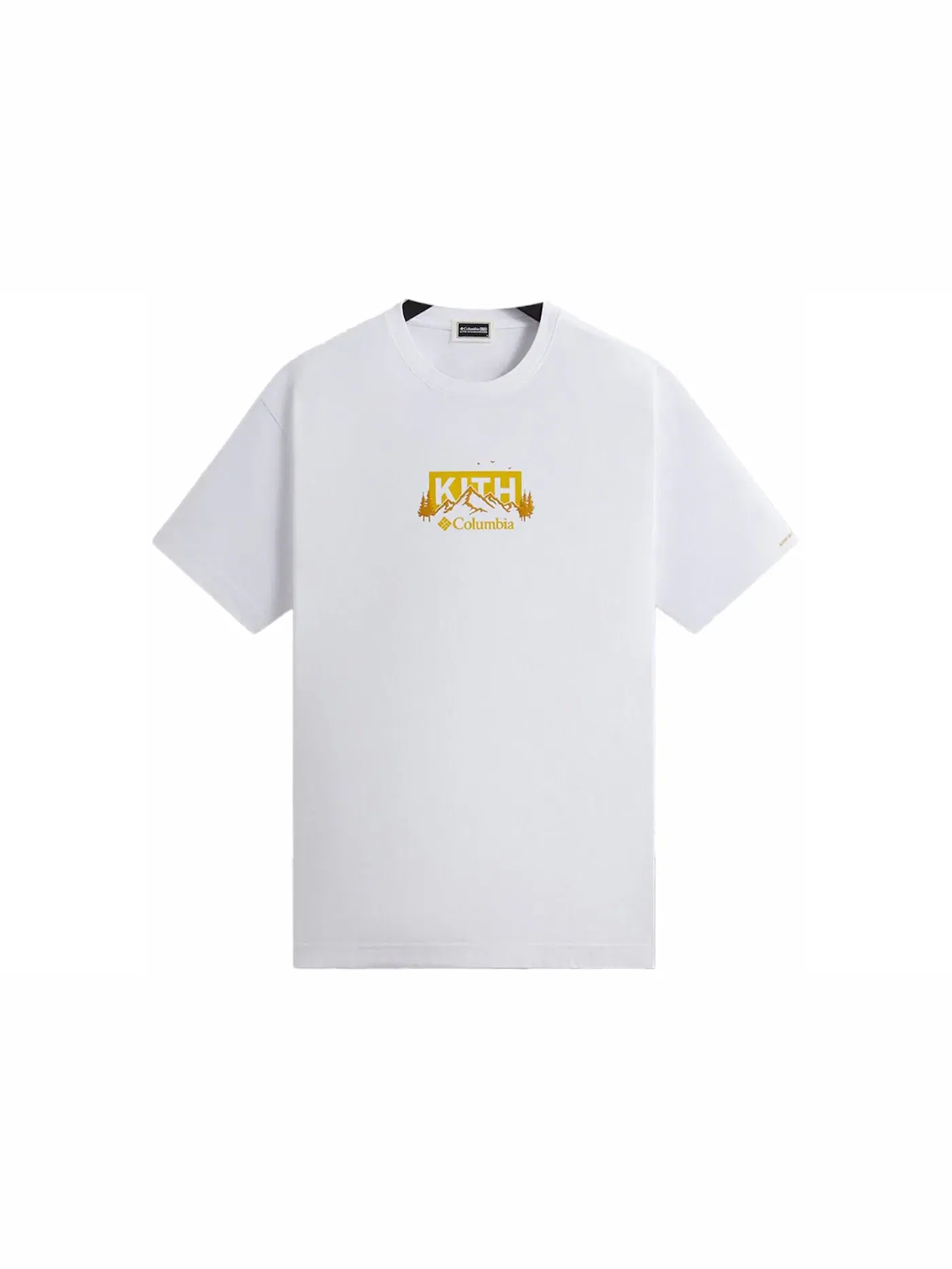 Мужская футболка с принтом Kith x Columbia Landscape Classic Logo Tee Kith, Opulence — изображение 1 из 2
