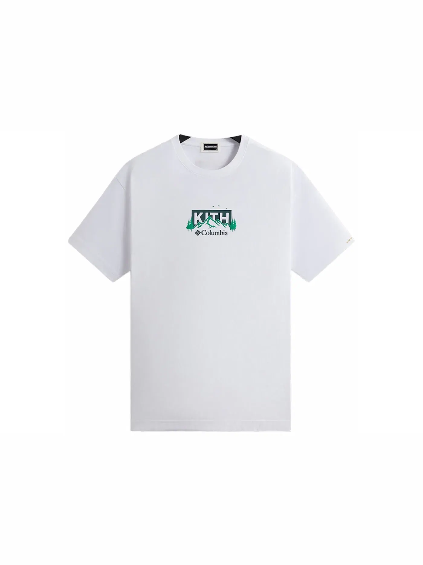 Мужская футболка с принтом Kith x Columbia Landscape Classic Logo Tee, Stadium — изображение 1 из 2