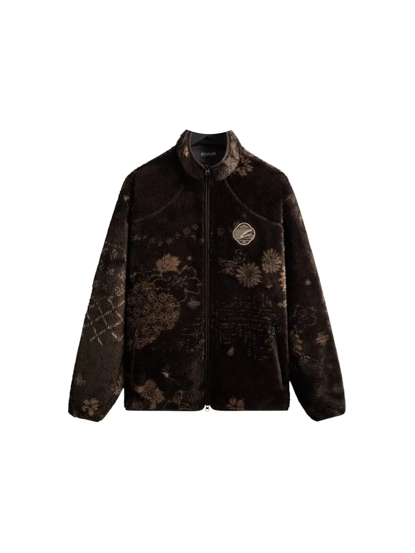 Унисекс куртка из флиса с принтом Landscape Sherpa Kith, Kindling — изображение 1 из 2