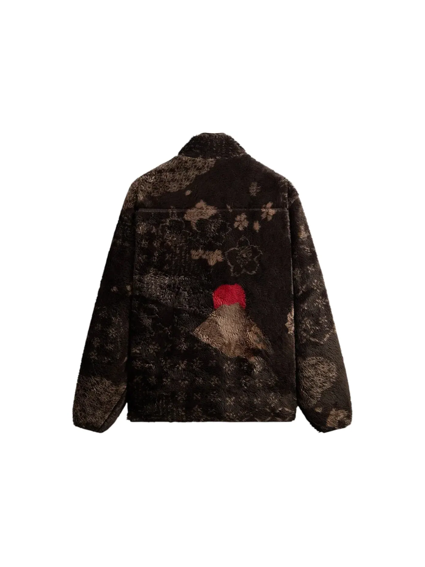 Унисекс куртка из флиса с принтом Landscape Sherpa Kith, Kindling — изображение 2 из 2