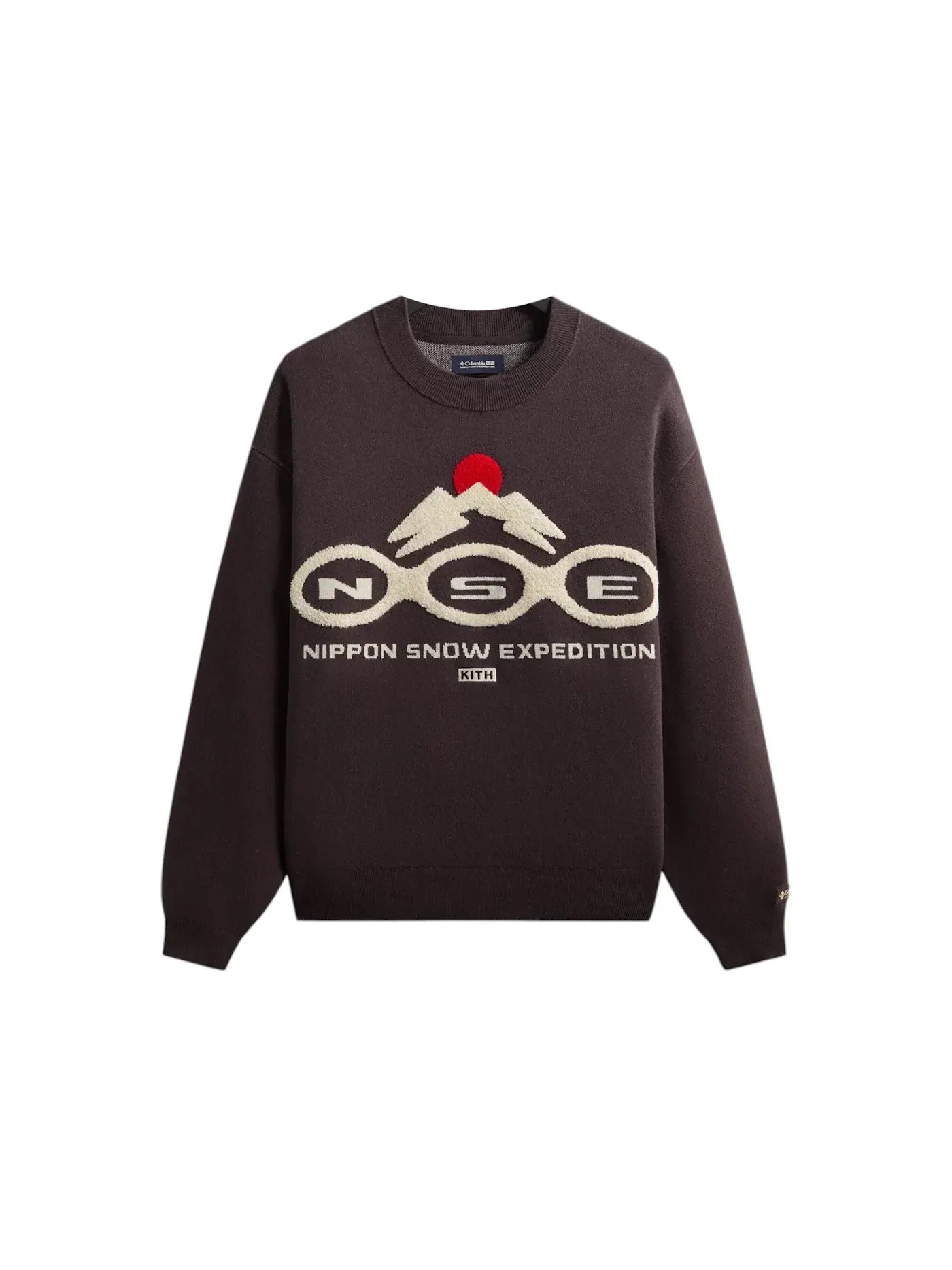 Детский свитер с длинным рукавом Kith x Columbia NSE Crewneck Sweater, Kindling — изображение 1 из 2