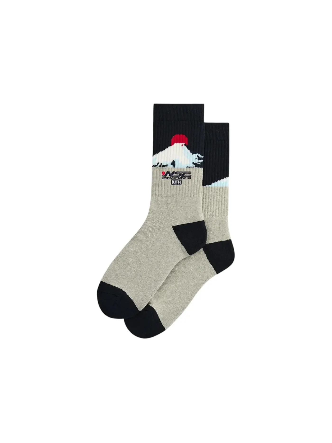 Детские носки с принтом Kith x Columbia NSE Mountain Socks — изображение 1 из 2, ночной