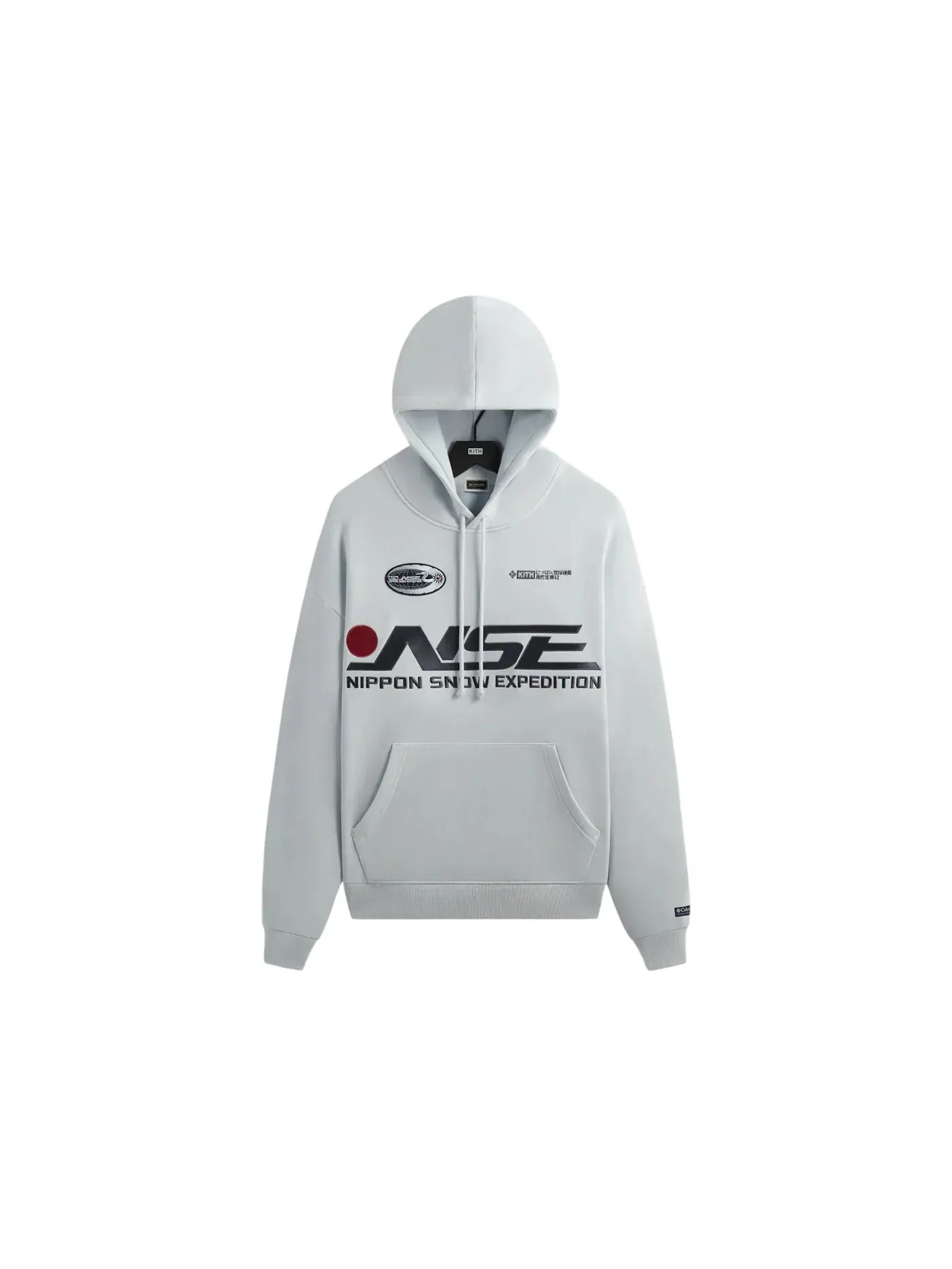 Унисекс худи Kith x Columbia NSE Vintage Nelson Hoodie — изображение 1 из 2, светлый индиго