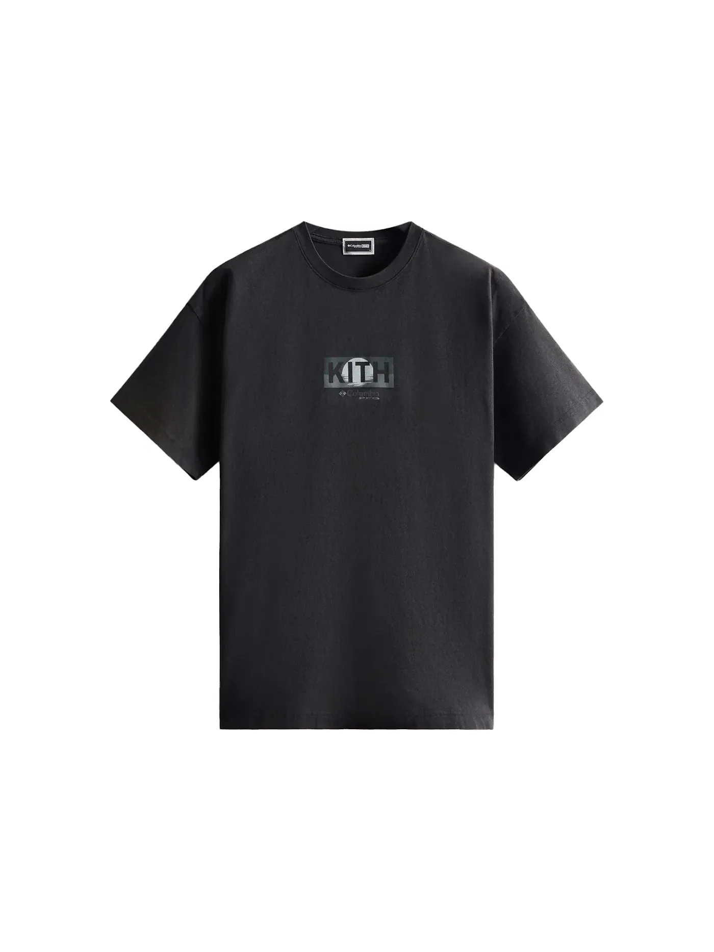 Мужская футболка с принтом Kith x Columbia PFG Full Moon Vintage Tee — изображение 1 из 1, черный