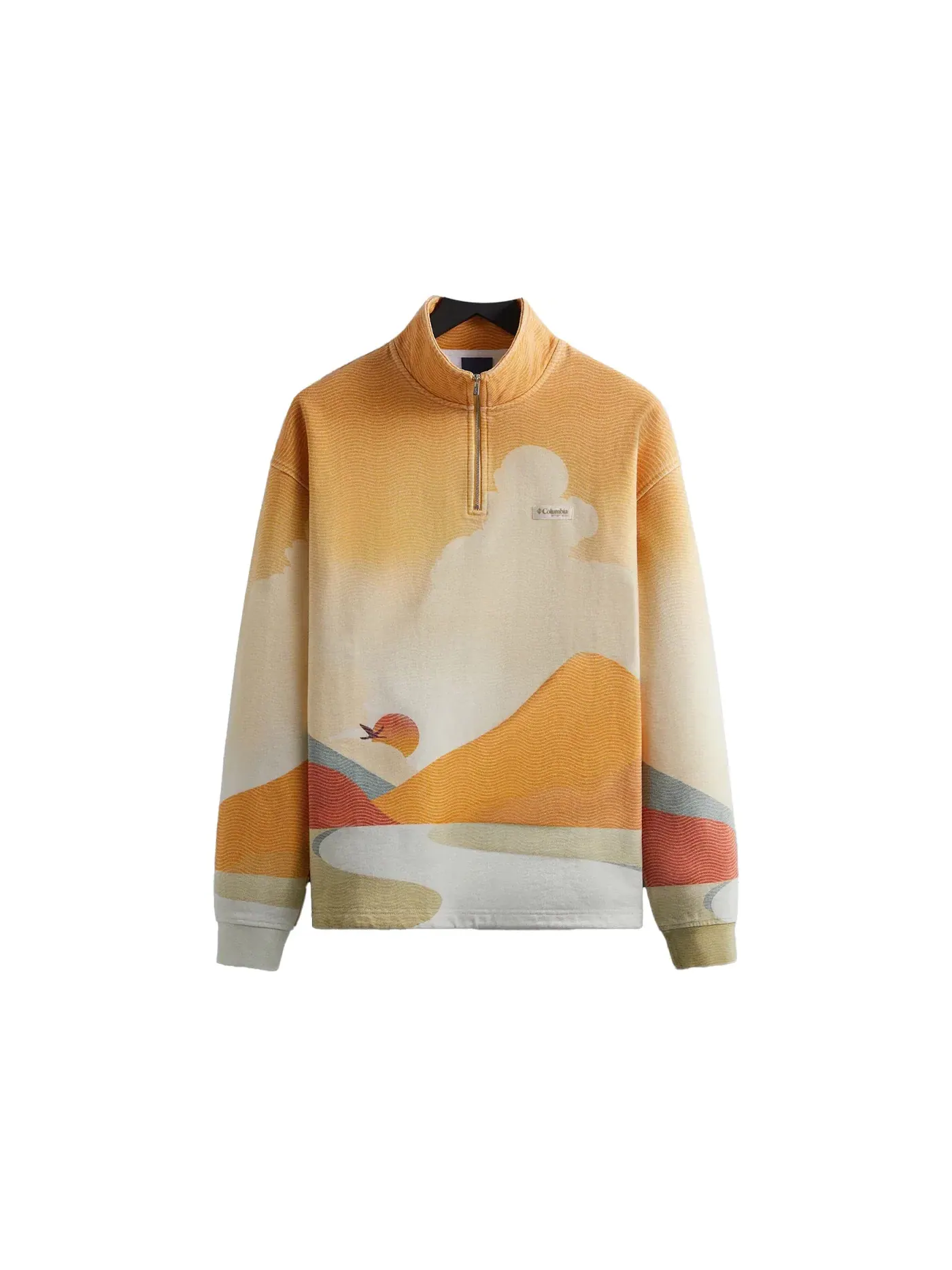 Мужская куртка Kith x Columbia PFG Quarter Zip, Aura — изображение 1 из 2