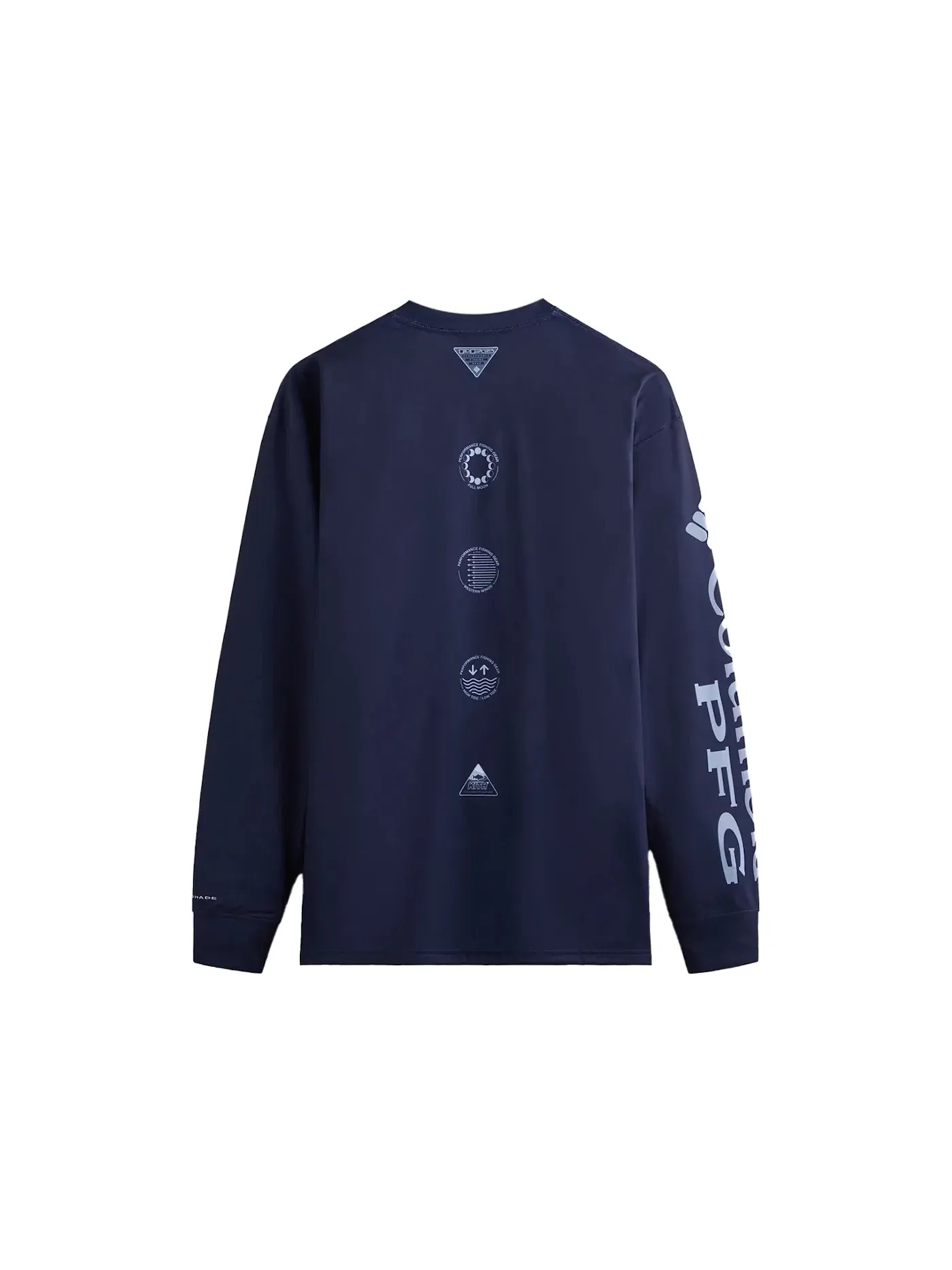 Мужская рубашка с длинным рукавом Shirt Kith, Peacoat — изображение 2 из 2