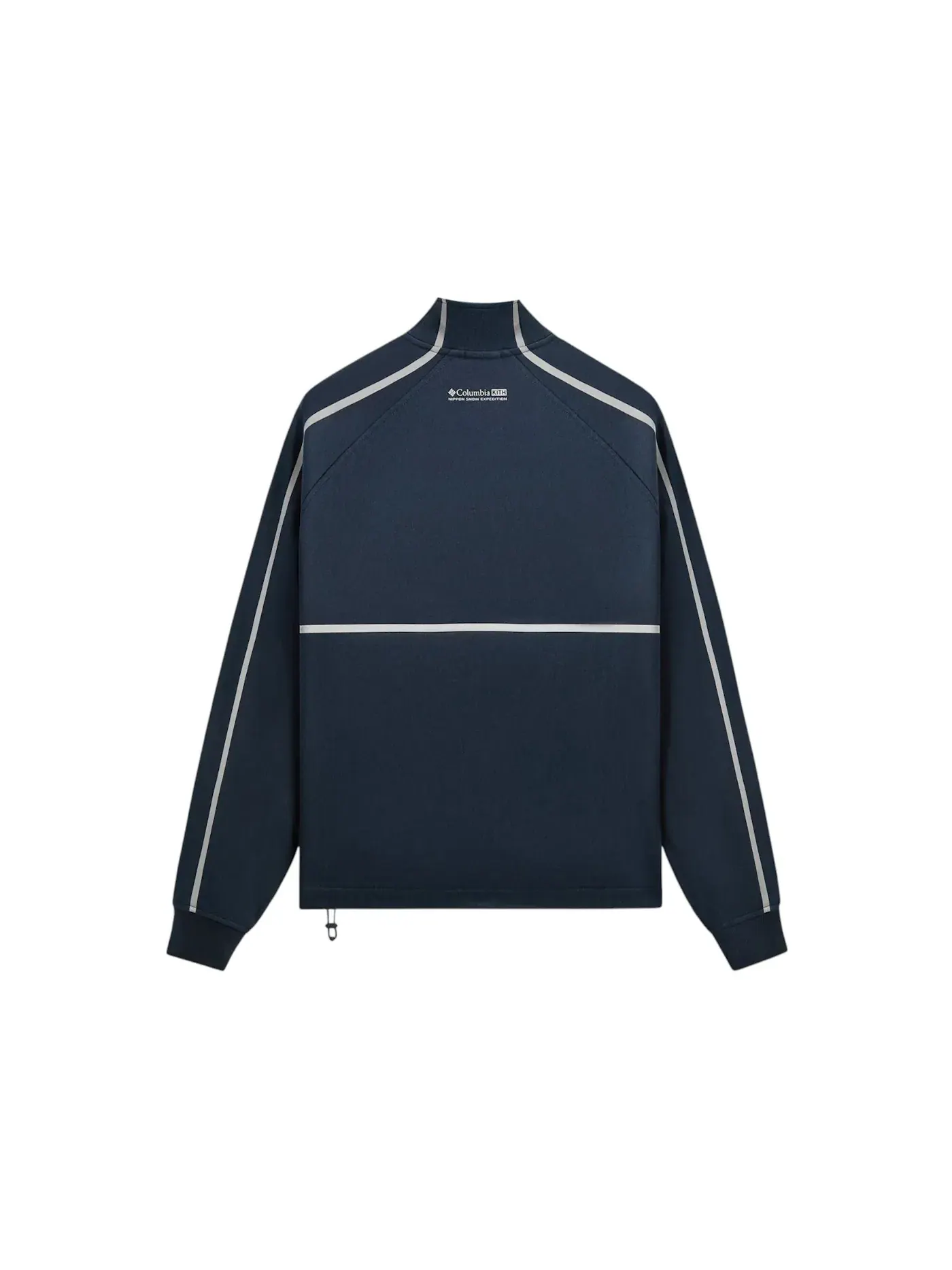 Унисекс куртка с воротником-трубой и молнией Kith x Columbia Reflective Funnel Neck Quarter Zip Nocturnal