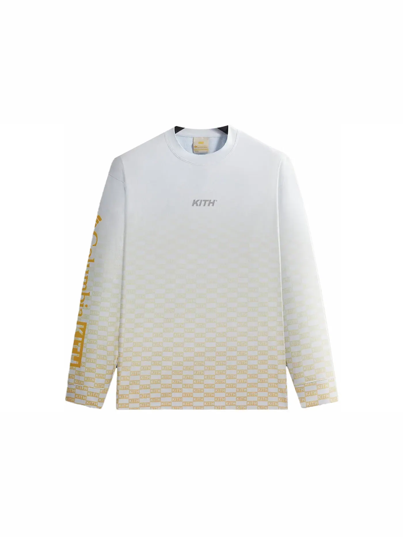 Мужская футболка с длинным рукавом Kith x Columbia Terminal 2.0 Longsleeve Shirt — изображение 1 из 1, глубокий желтый