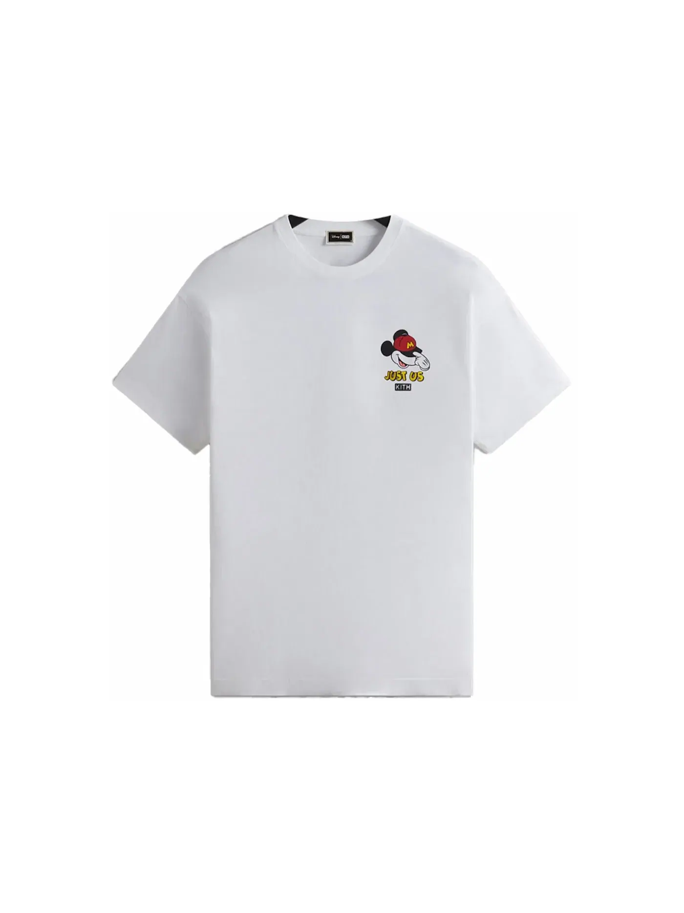 Мужская футболка с принтом Kith x Disney Mickey & Friends Family Portrait Vintage Tee Kith — изображение 1 из 1, белый