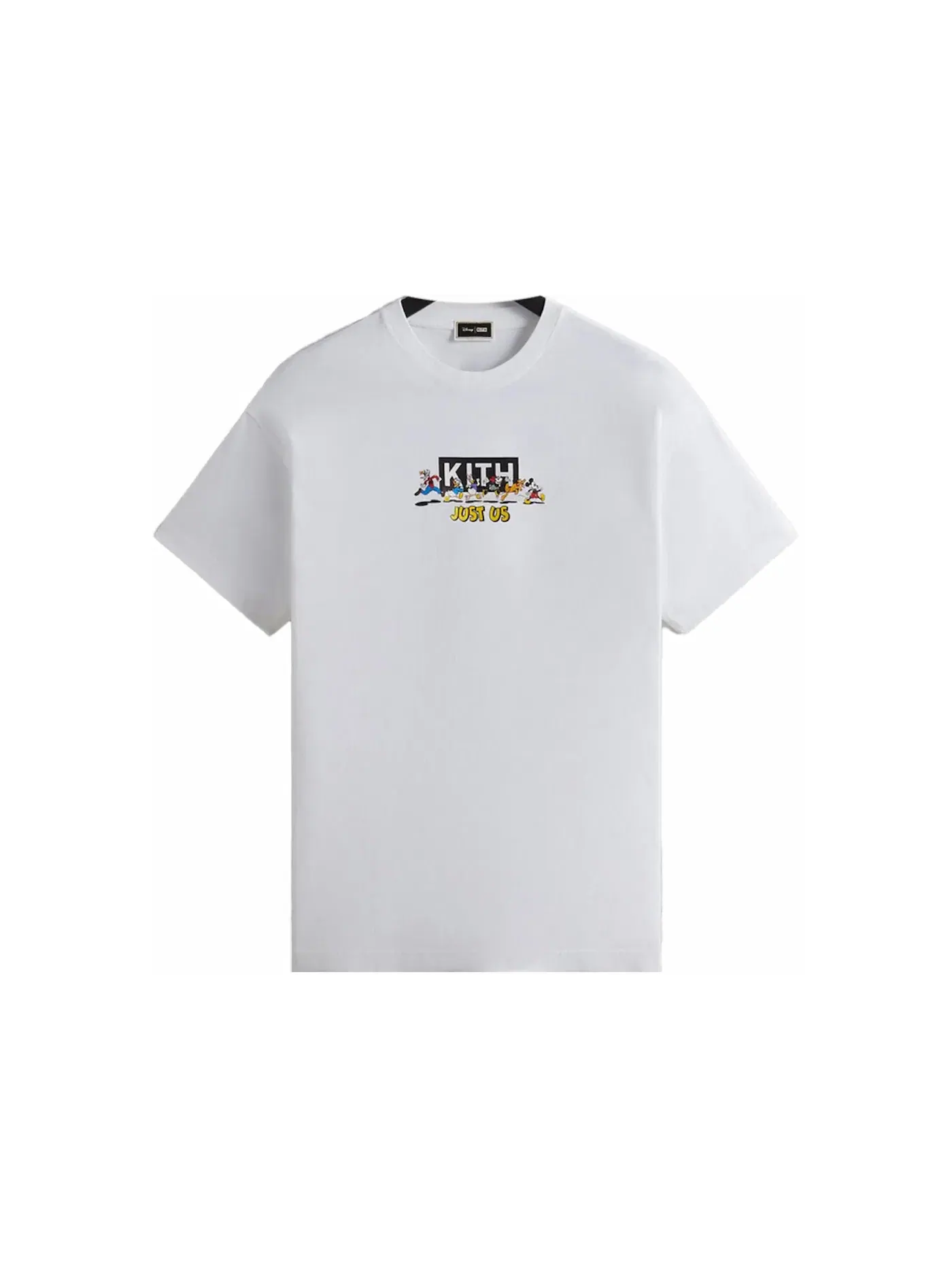 Мужская футболка с принтом Kith x Disney Mickey & Friends Family Vintage Tee Kith — изображение 1 из 1, белый