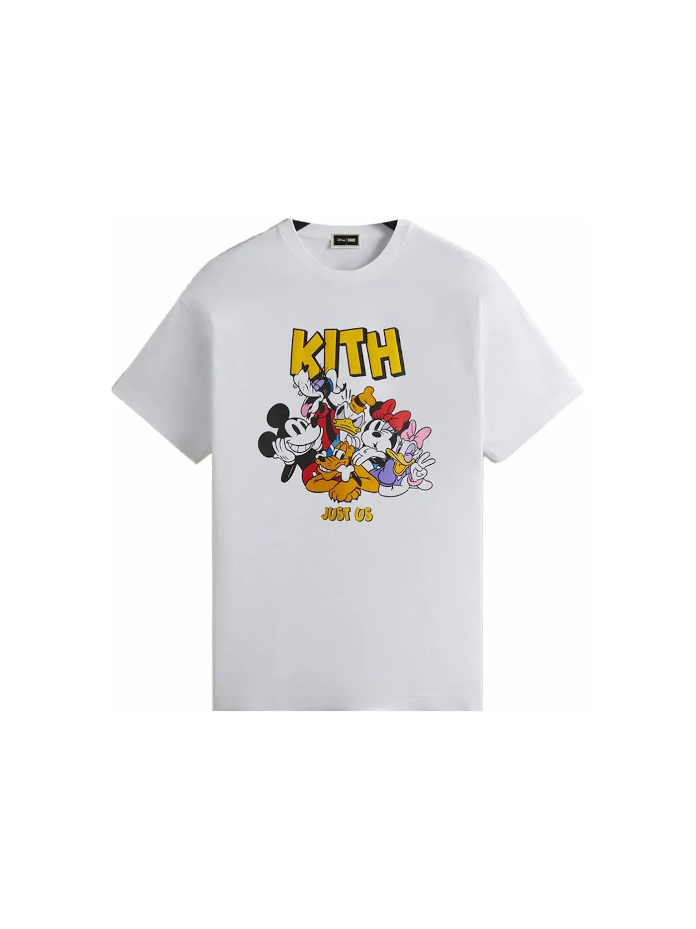 Мужская футболка с принтом Kith x Disney Mickey & Friends It's All Love Vintage Tee — изображение 1 из 1, белый