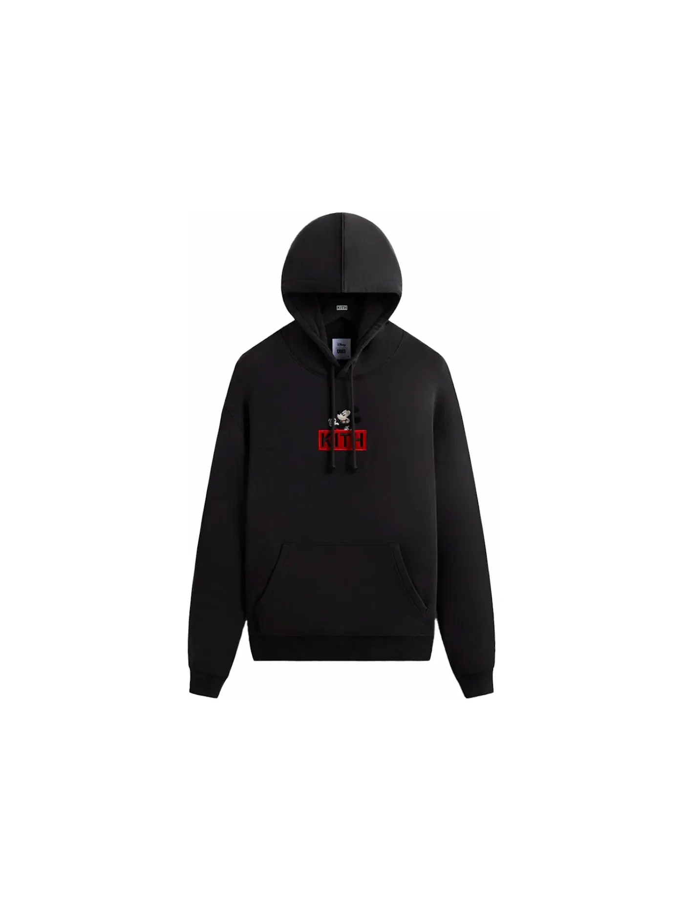 Мужская худи с принтом Mickey Classic Logo Kith — изображение 1 из 2, черный