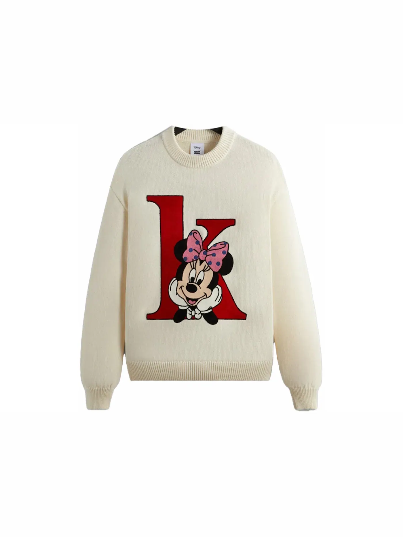 Мужской свитер с принтом Minnie K Crewneck Kith, Sandrift — изображение 1 из 1