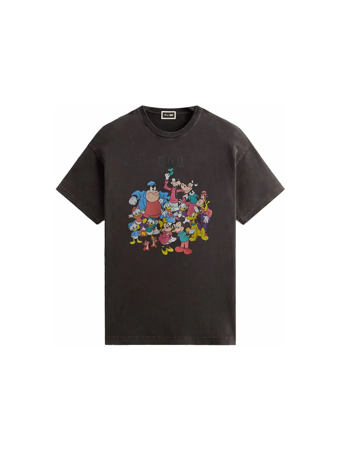 Мужская футболка с принтом Kith Mickey & Friends Vintage Tee — изображение 1 из 1, черный