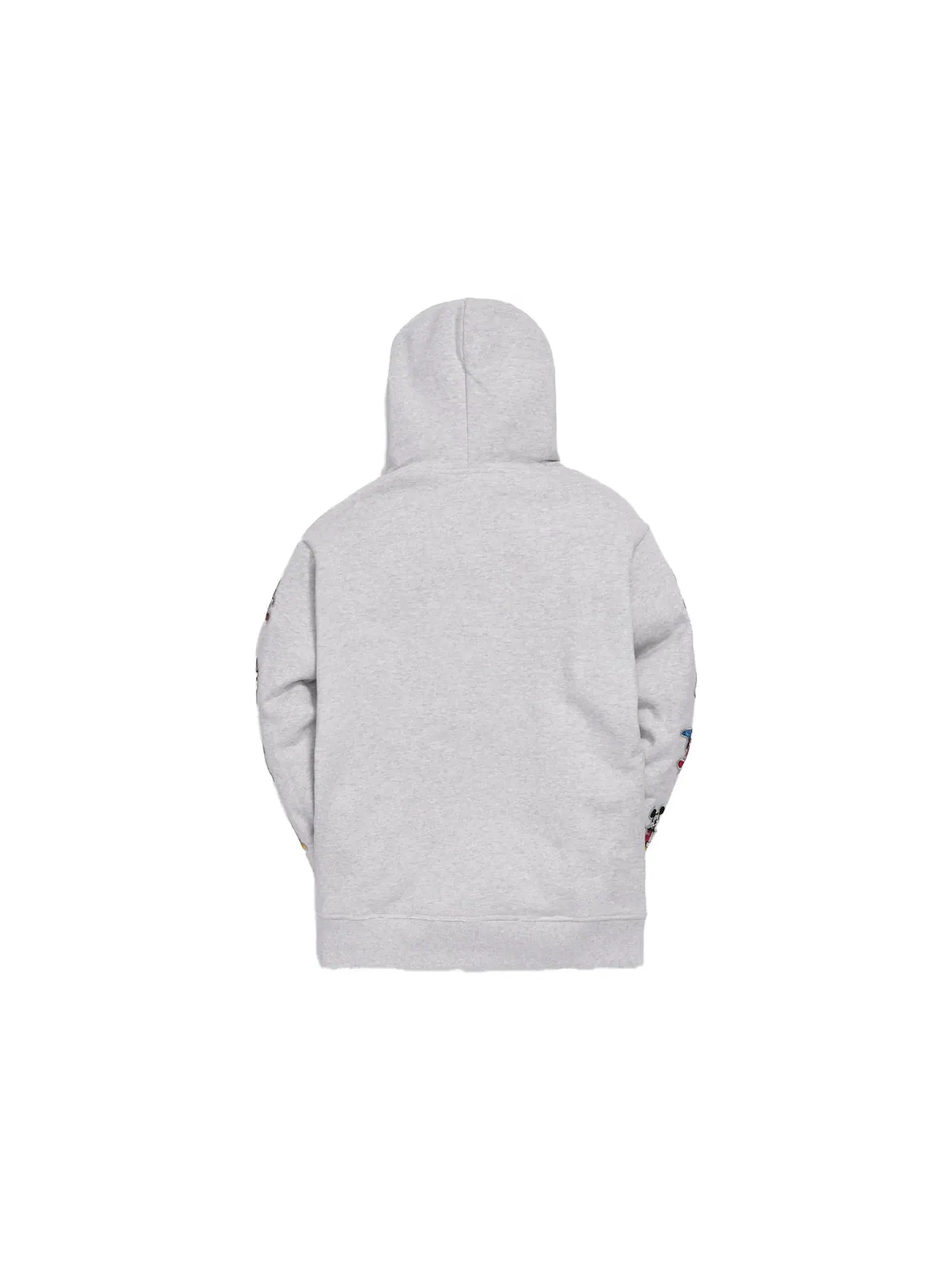 Мужской худи с патчами на рукавах Kith x Disney Mickey Sleeve Patches Hoodie Kith — изображение 2 из 3, серый