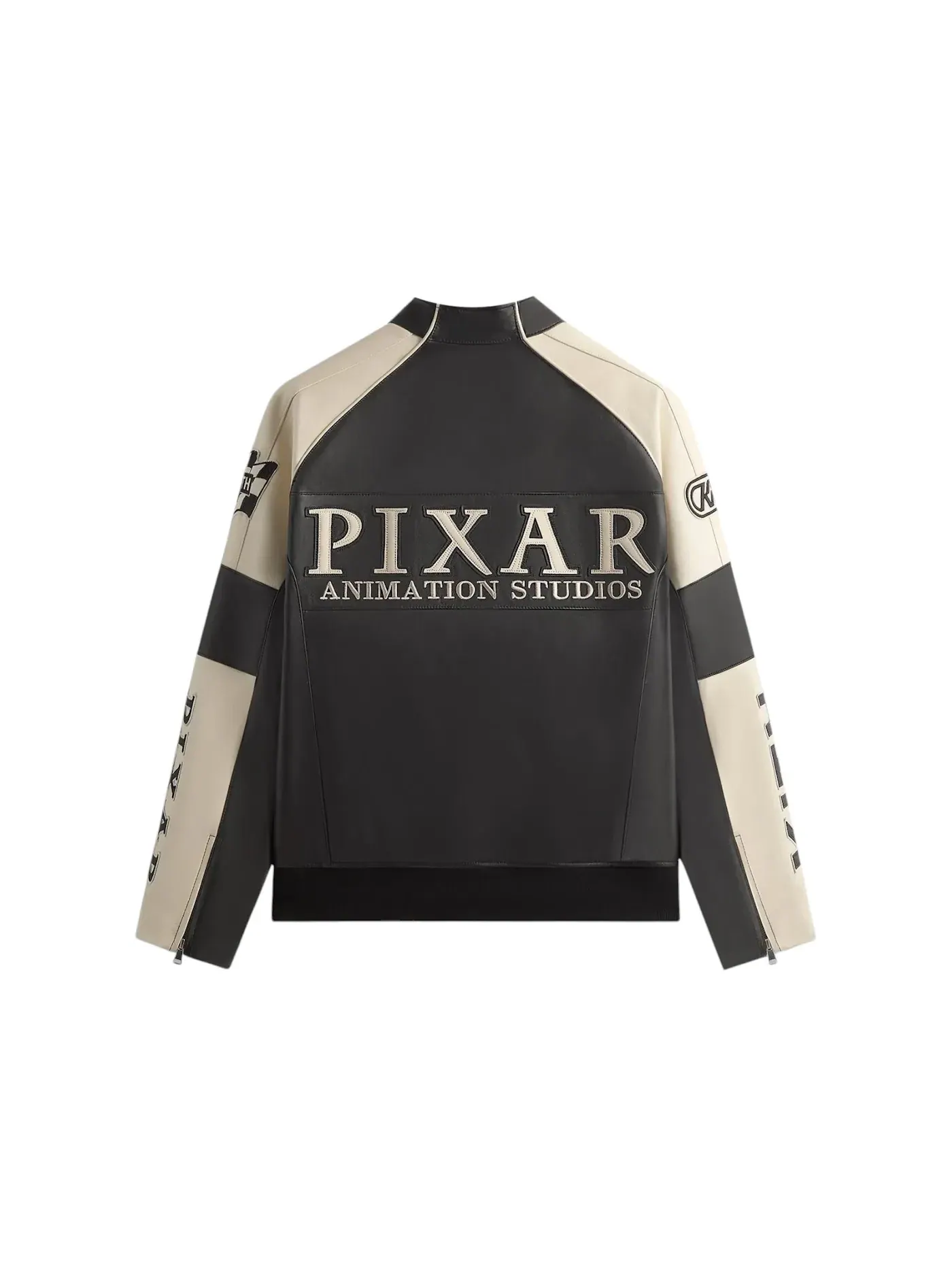 Мужская кожаная куртка Dejan Jacket Kith — изображение 2 из 2, черный
