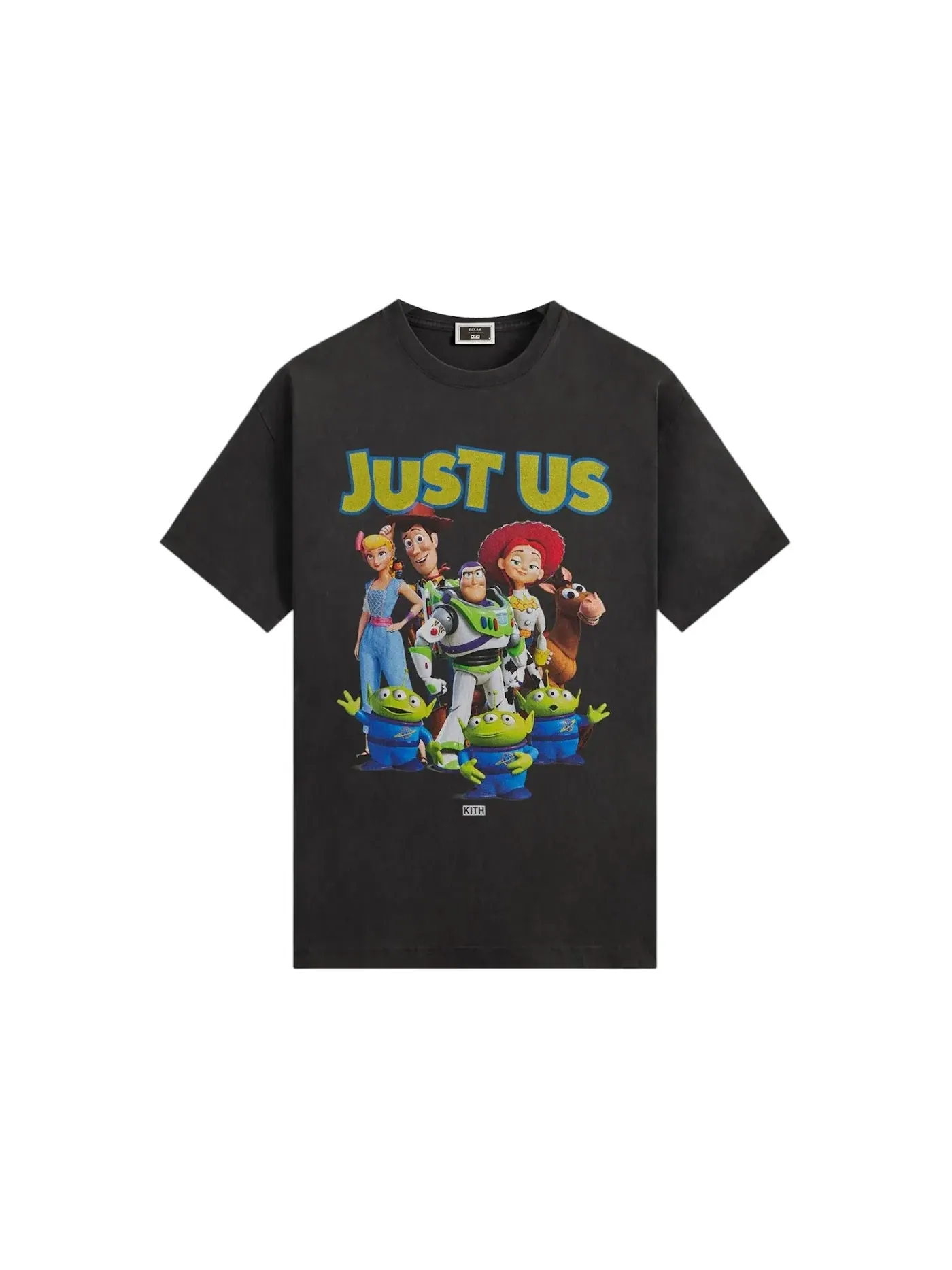 Мужская футболка с принтом Just Us Toy Story Kith — изображение 1 из 2, черный