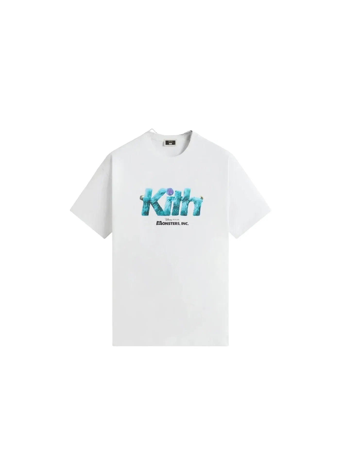 Детская футболка с принтом Kith x Disney Pixar Sulley Vintage T-shirt Kith — изображение 1 из 1, белый