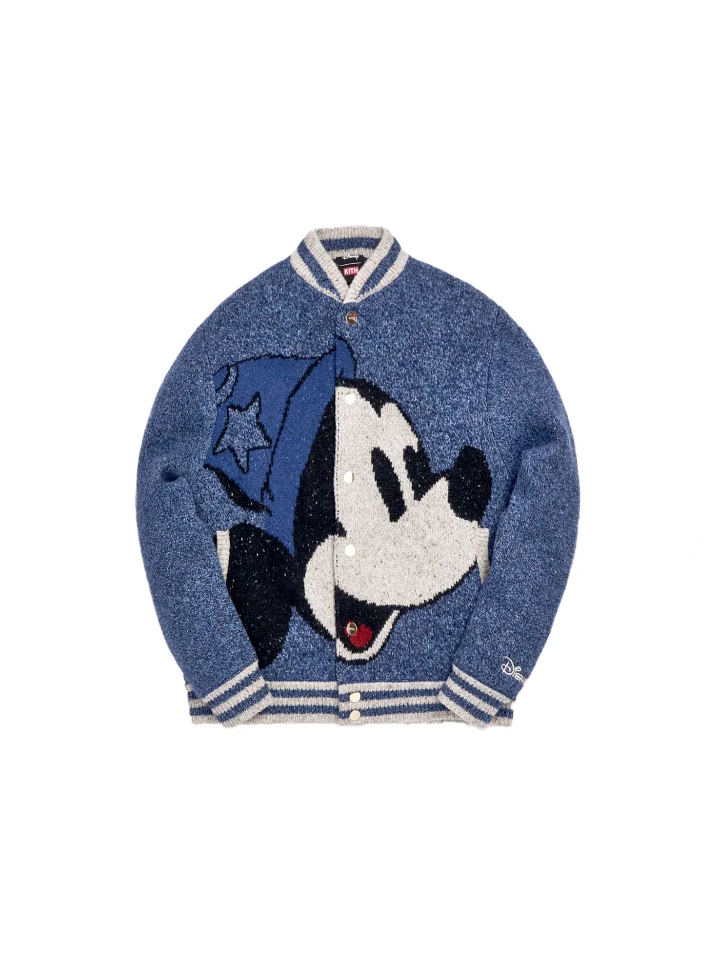 Мужская куртка-бомбер Varsity Jacket Kith — изображение 1 из 3, темно-синий