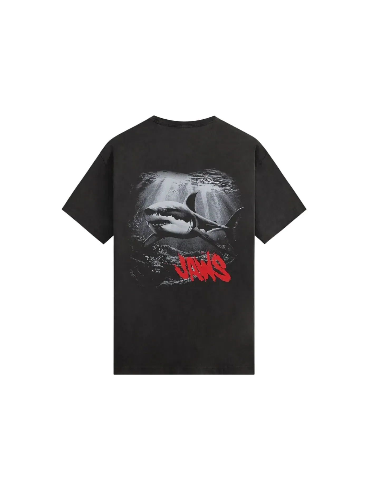 Мужская футболка с принтом Kith x JAWS Prey Vintage Tee — изображение 2 из 2, черный