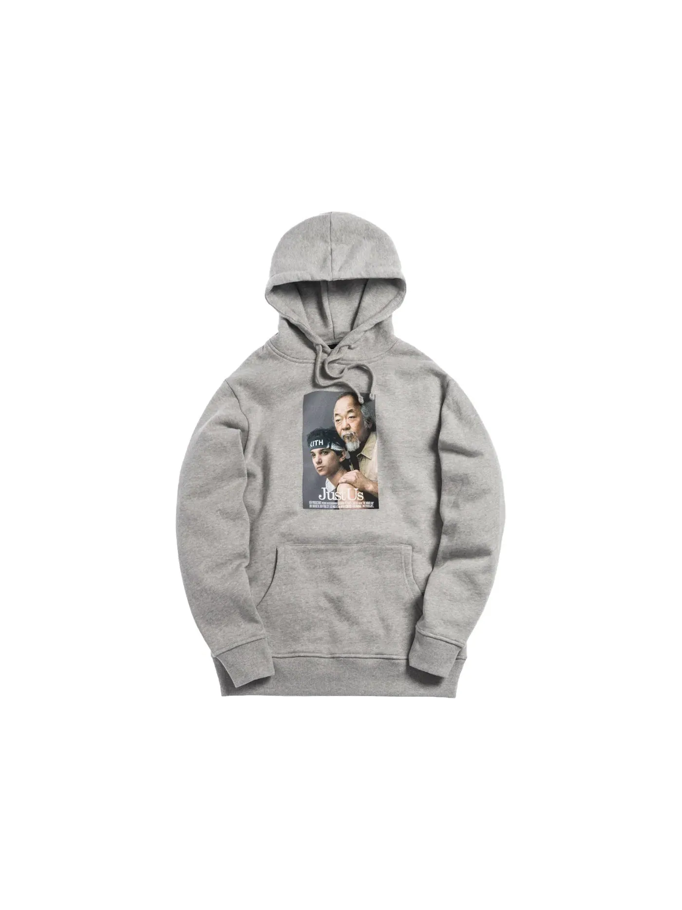 Мужской худи Kith x Karate Kid — изображение 1 из 1, серый