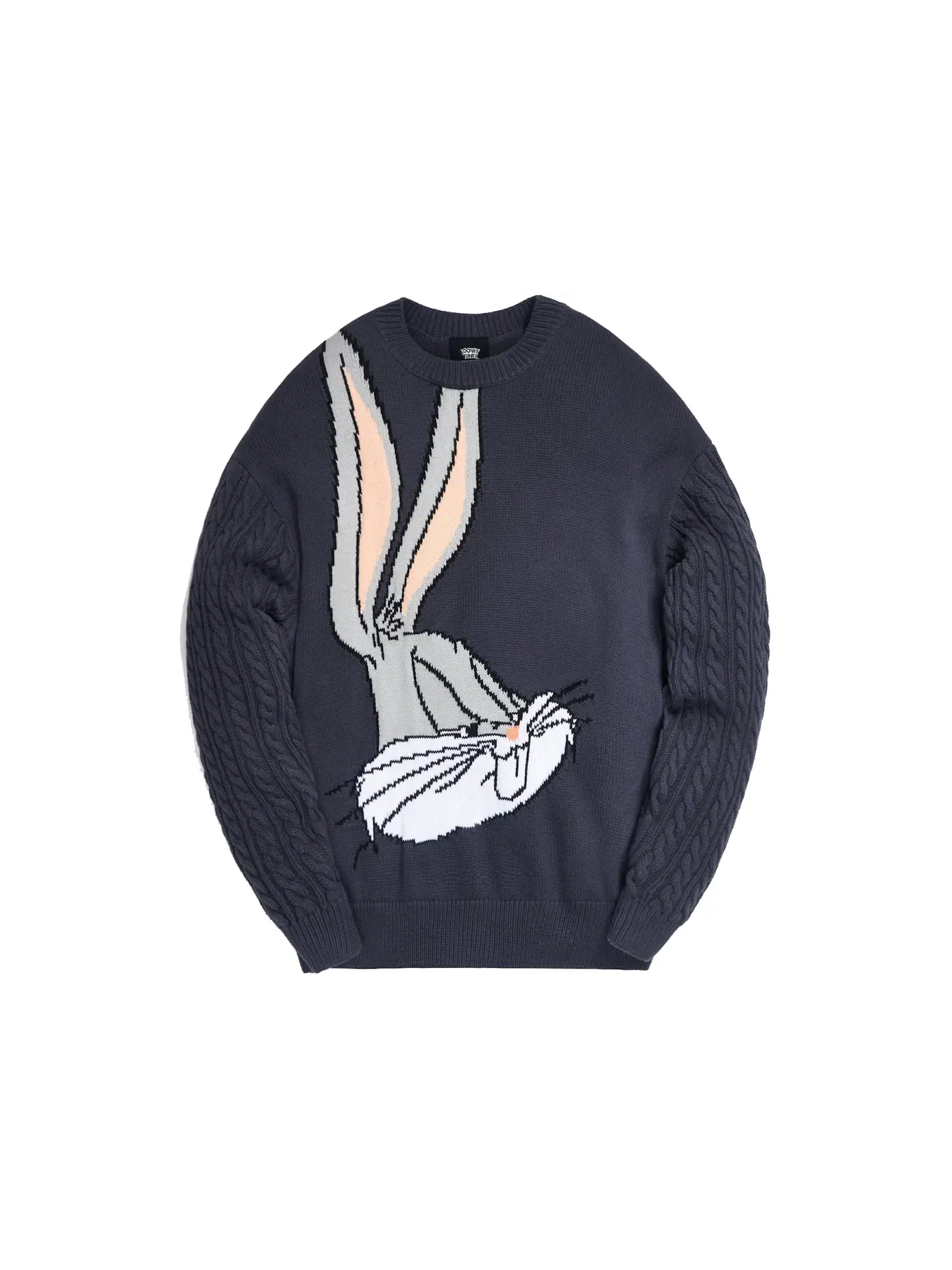 Мужской свитер с принтом Kith x Looney Tunes Bugs Bunny Crewneck Sweater — изображение 1 из 1, акула