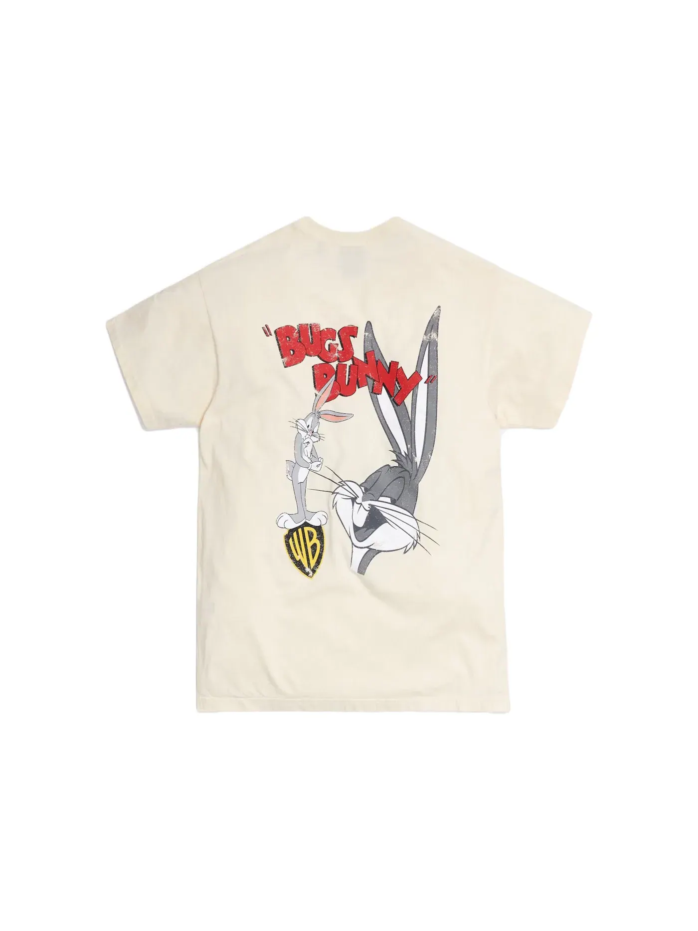 Мужская футболка с принтом Kith x Looney Tunes Bugs Vintage Tee — изображение 2 из 2, серый